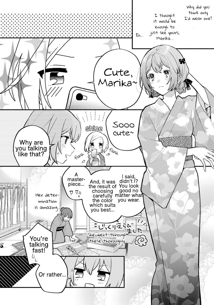 Halaman dari Onna Doushi toka Arienai desho to Iiharu Onnanoko wo, Hyakunichikan de Tetteiteki ni Otosu Yuri no Ohanashi Chapter 12