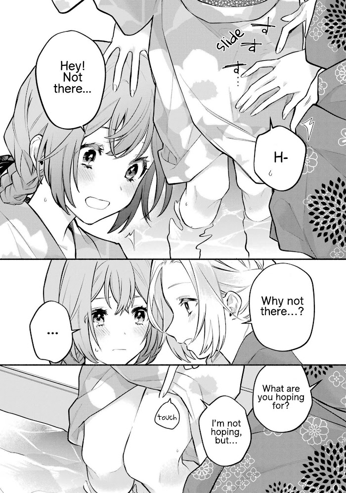 Halaman dari Onna Doushi toka Arienai desho to Iiharu Onnanoko wo, Hyakunichikan de Tetteiteki ni Otosu Yuri no Ohanashi Chapter 12
