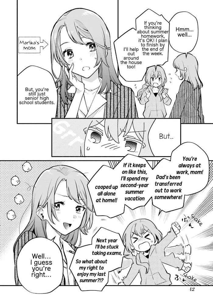 Halaman dari Onna Doushi toka Arienai desho to Iiharu Onnanoko wo, Hyakunichikan de Tetteiteki ni Otosu Yuri no Ohanashi Chapter 12