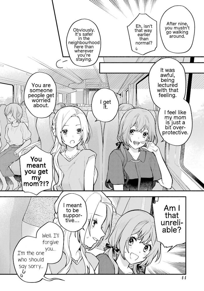 Halaman dari Onna Doushi toka Arienai desho to Iiharu Onnanoko wo, Hyakunichikan de Tetteiteki ni Otosu Yuri no Ohanashi Chapter 12