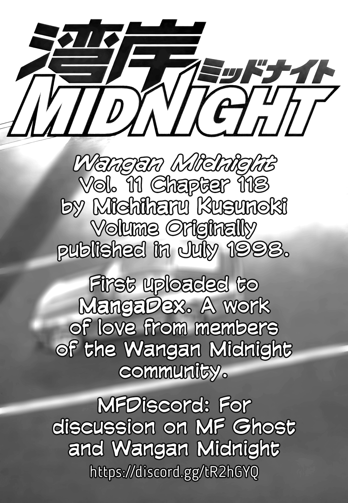 Halaman dari Wangan Midnight Chapter 118