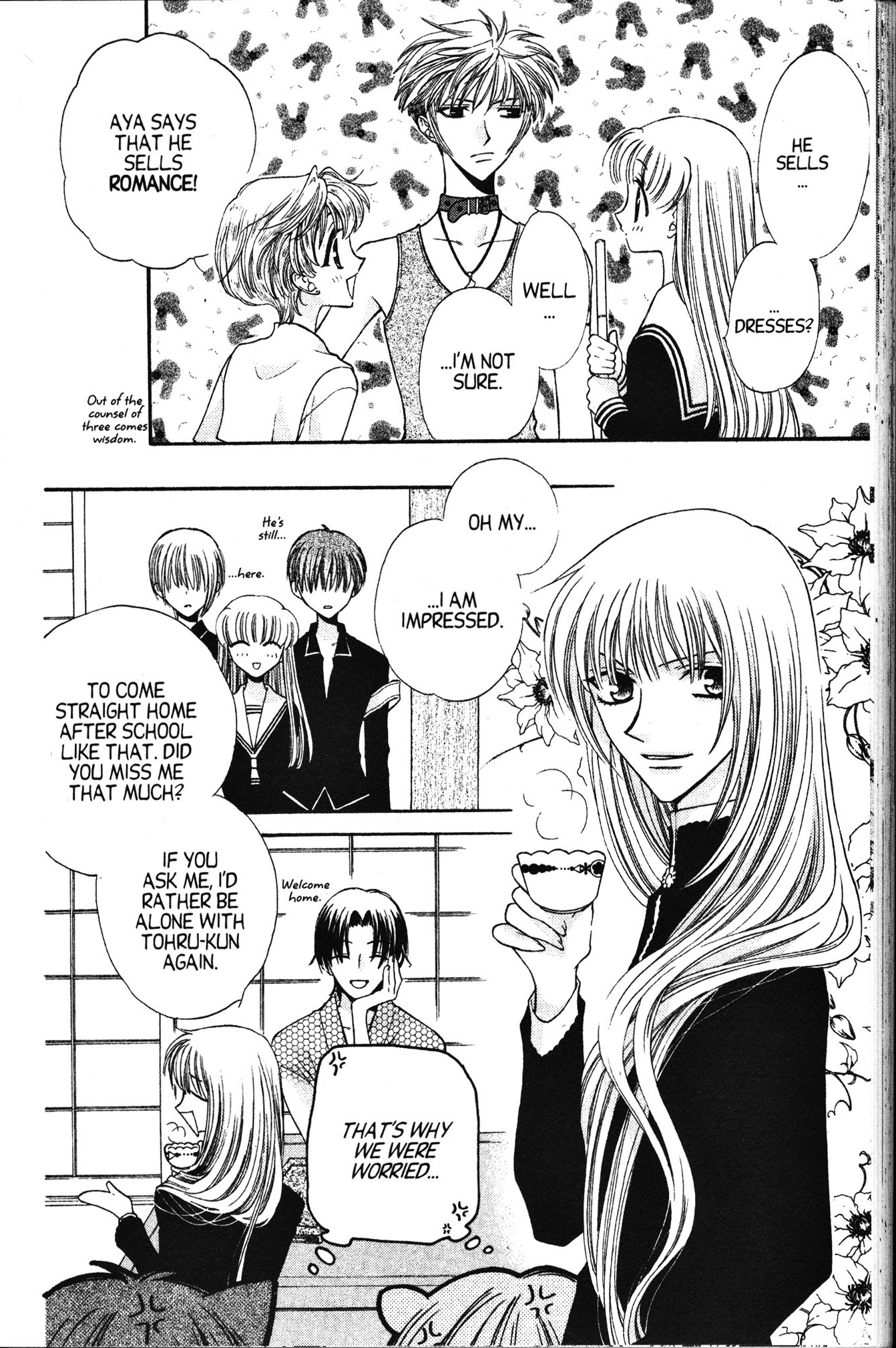 Halaman dari Fruits Basket Chapter 22