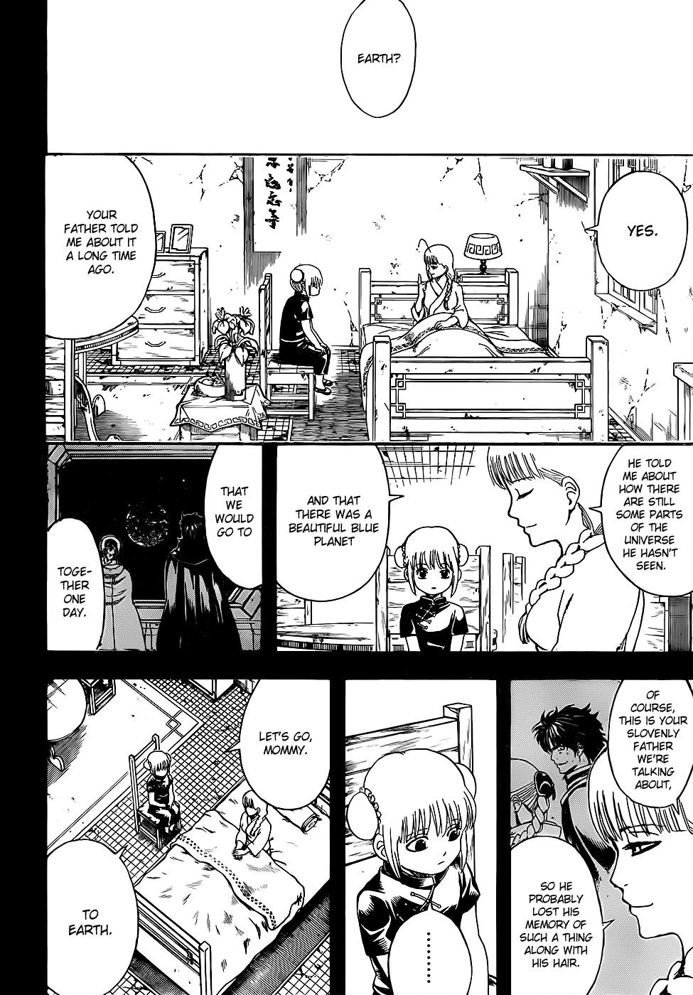 Halaman dari Gintama Chapter 588
