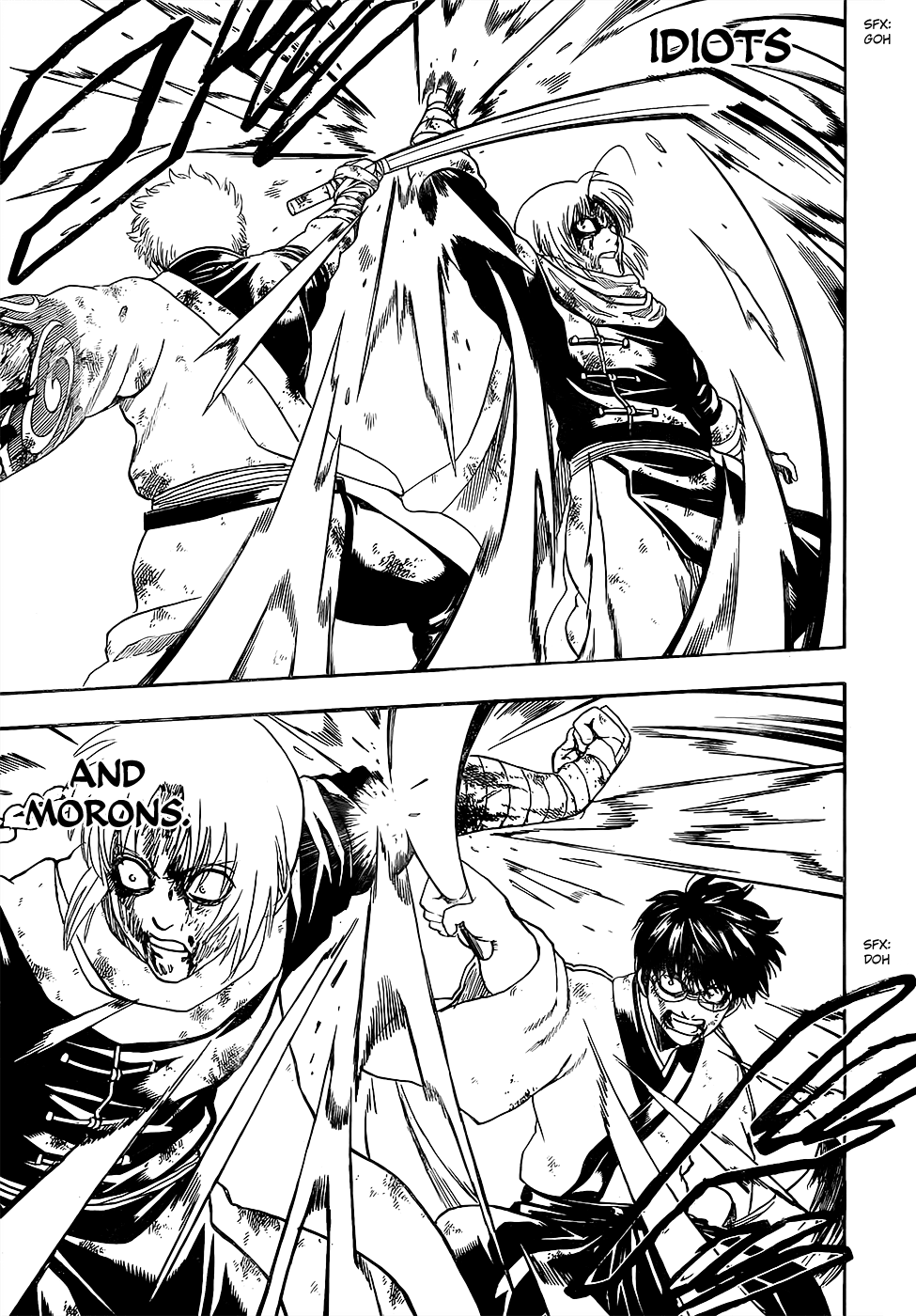 Halaman dari Gintama Chapter 588