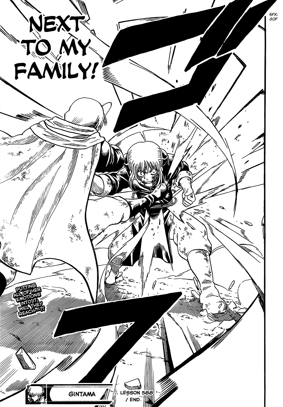 Halaman dari Gintama Chapter 588