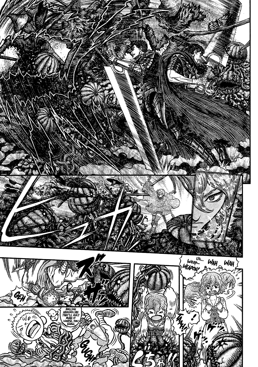 Halaman dari Berserk Chapter 343