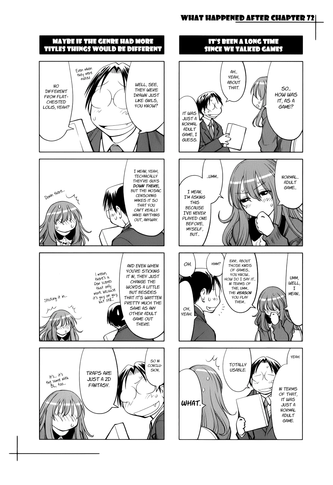 Halaman dari Genshiken Nidaime - The Society for the Study of Modern Visual Culture II Chapter 72