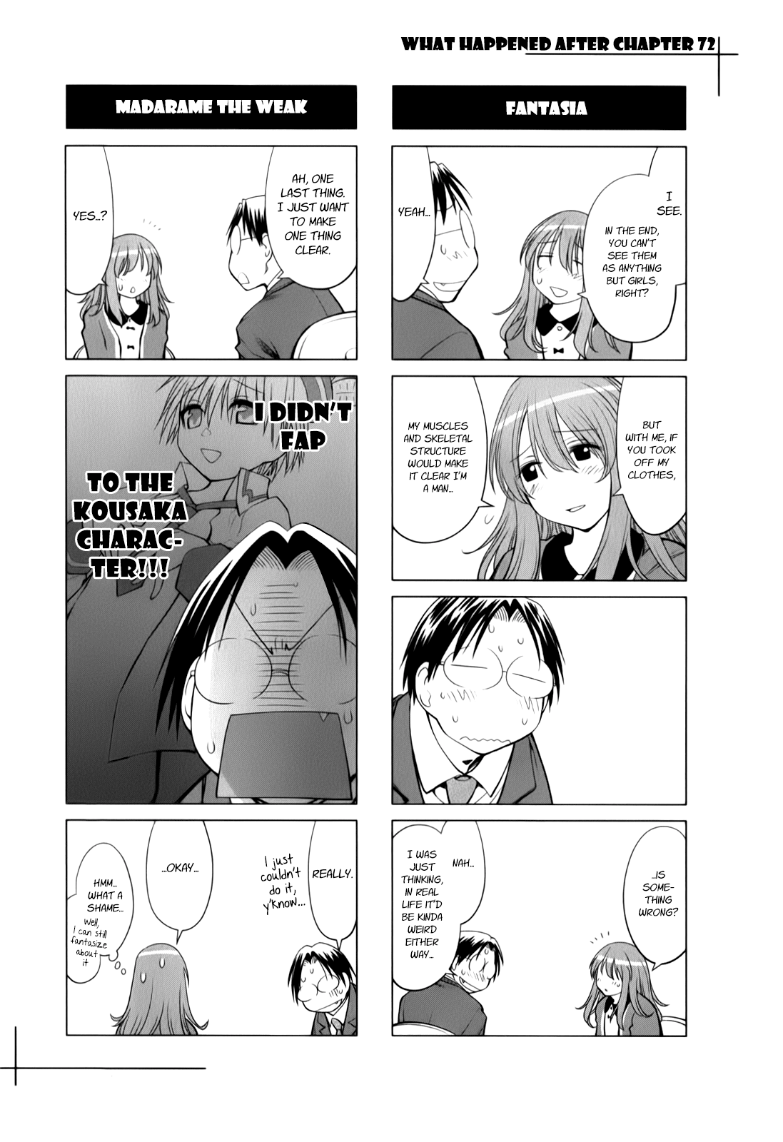 Halaman dari Genshiken Nidaime - The Society for the Study of Modern Visual Culture II Chapter 72