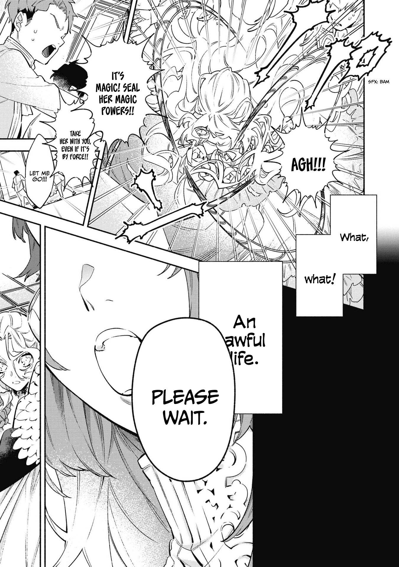 Halaman dari Though I May Be a Villainess, I'll Show You I Can Obtain Happiness! Chapter 6