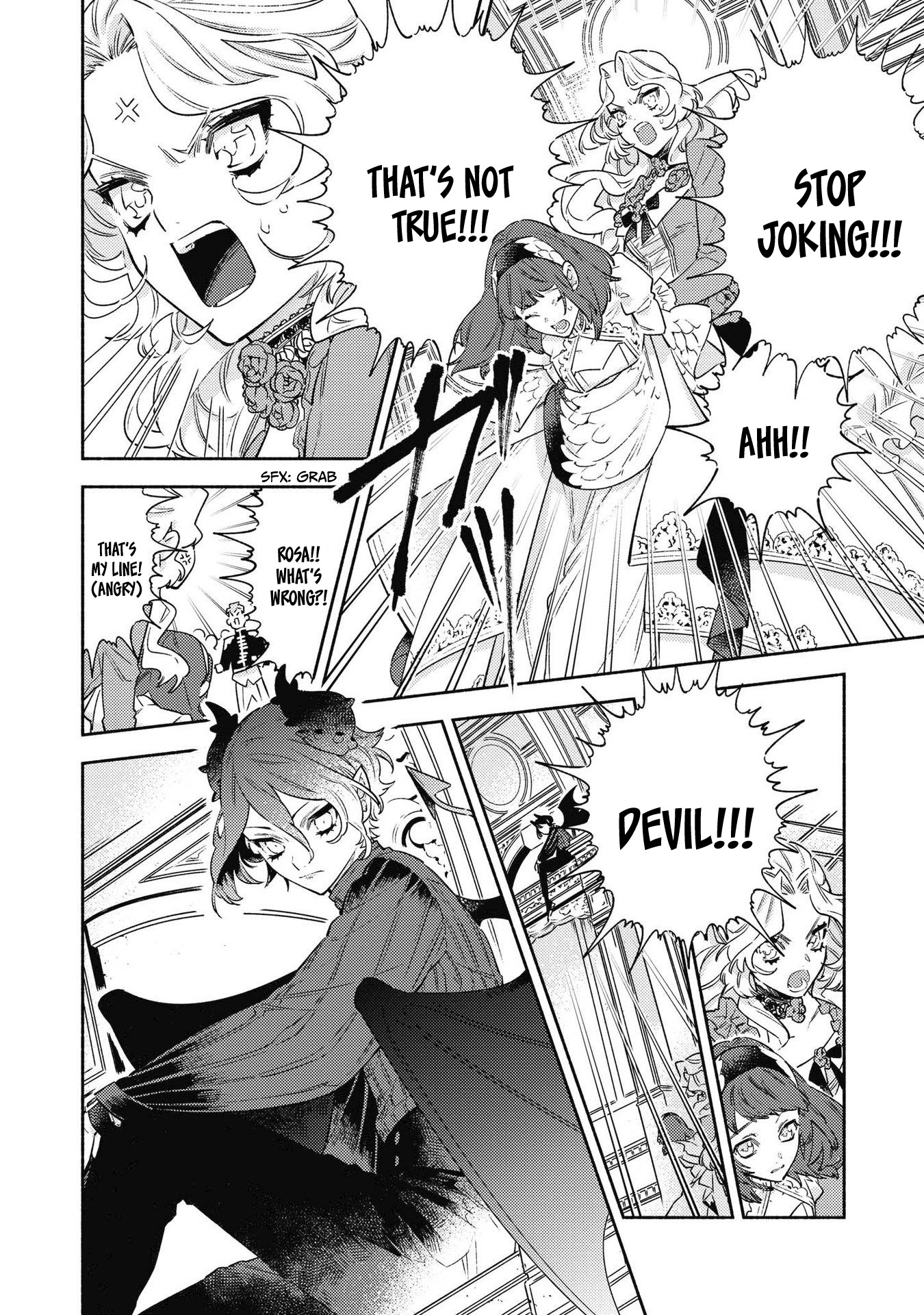 Halaman dari Though I May Be a Villainess, I'll Show You I Can Obtain Happiness! Chapter 6