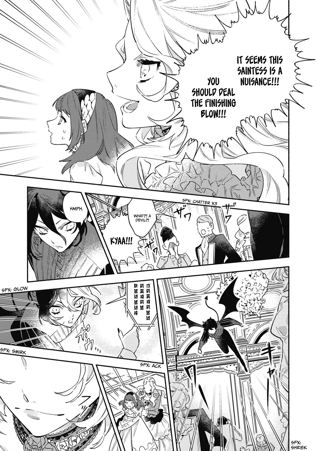 Halaman dari Though I May Be a Villainess, I'll Show You I Can Obtain Happiness! Chapter 6
