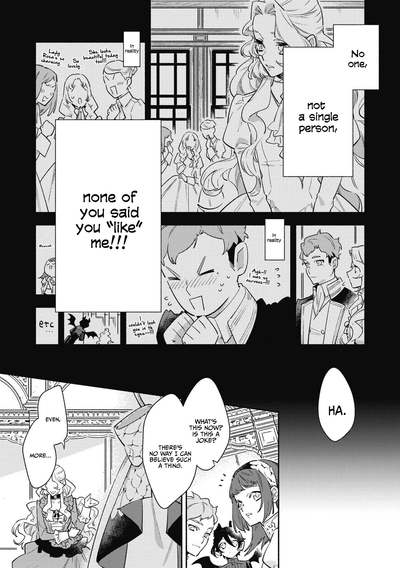Halaman dari Though I May Be a Villainess, I'll Show You I Can Obtain Happiness! Chapter 6