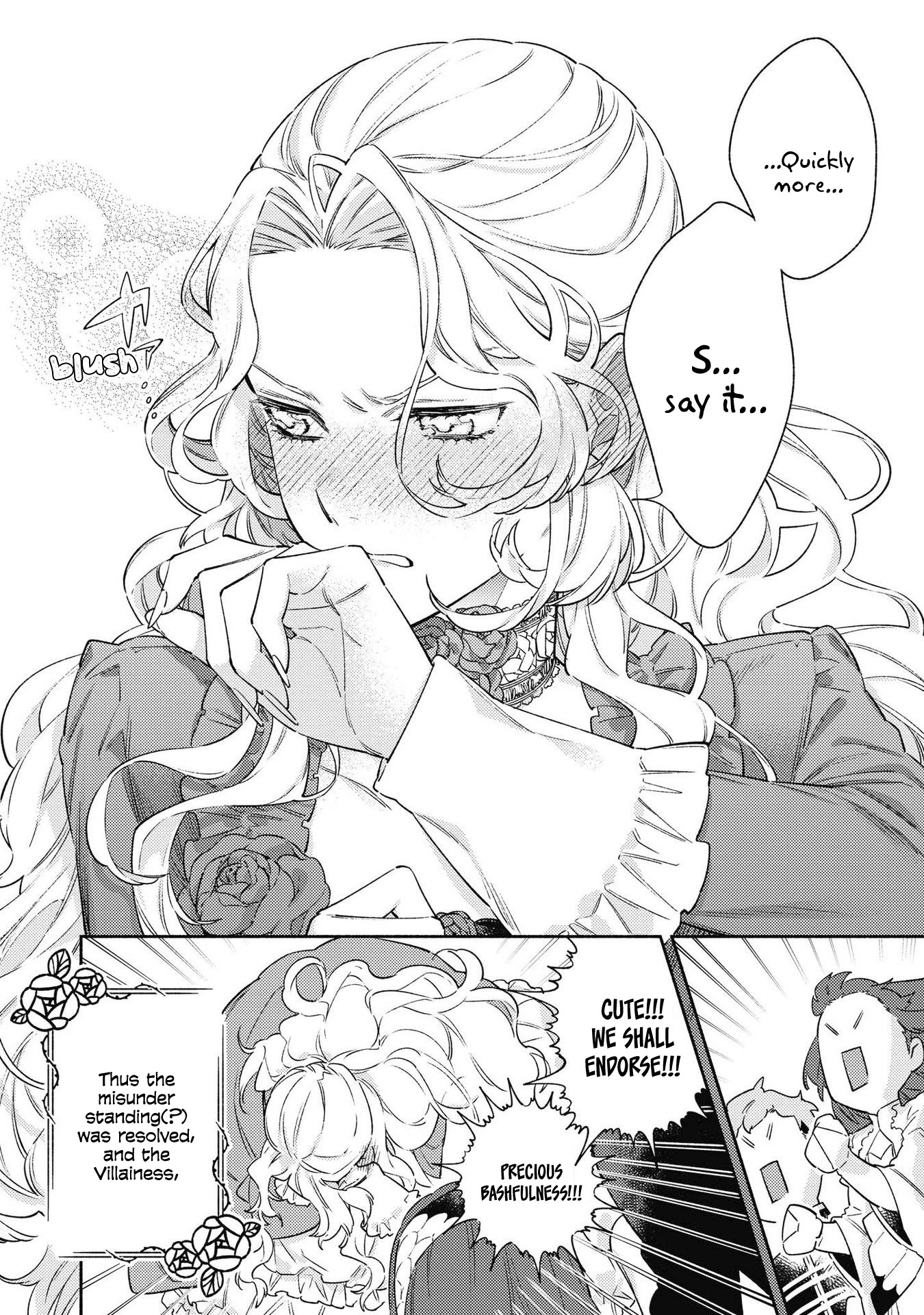 Halaman dari Though I May Be a Villainess, I'll Show You I Can Obtain Happiness! Chapter 6