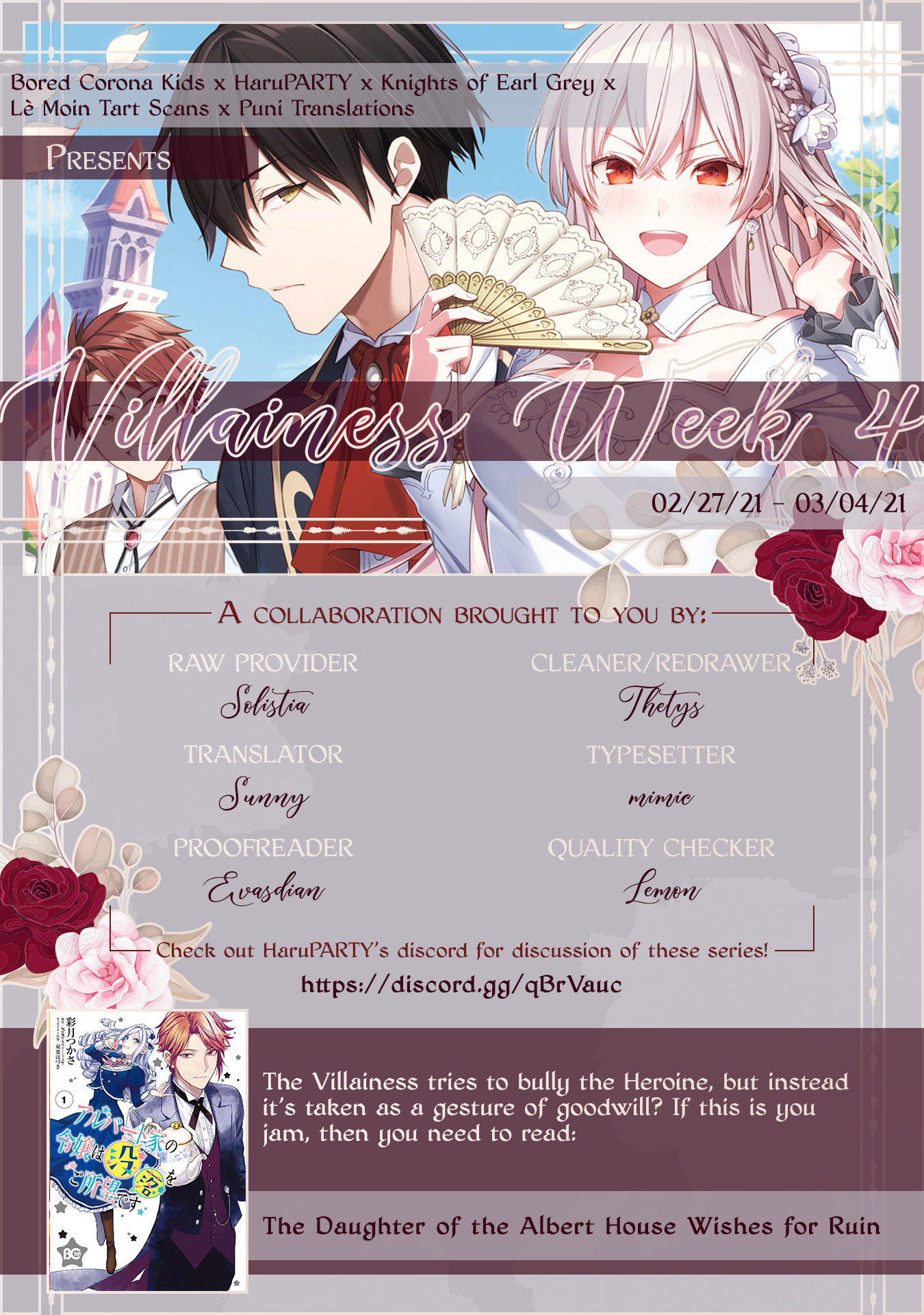 Halaman dari Though I May Be a Villainess, I'll Show You I Can Obtain Happiness! Chapter 6