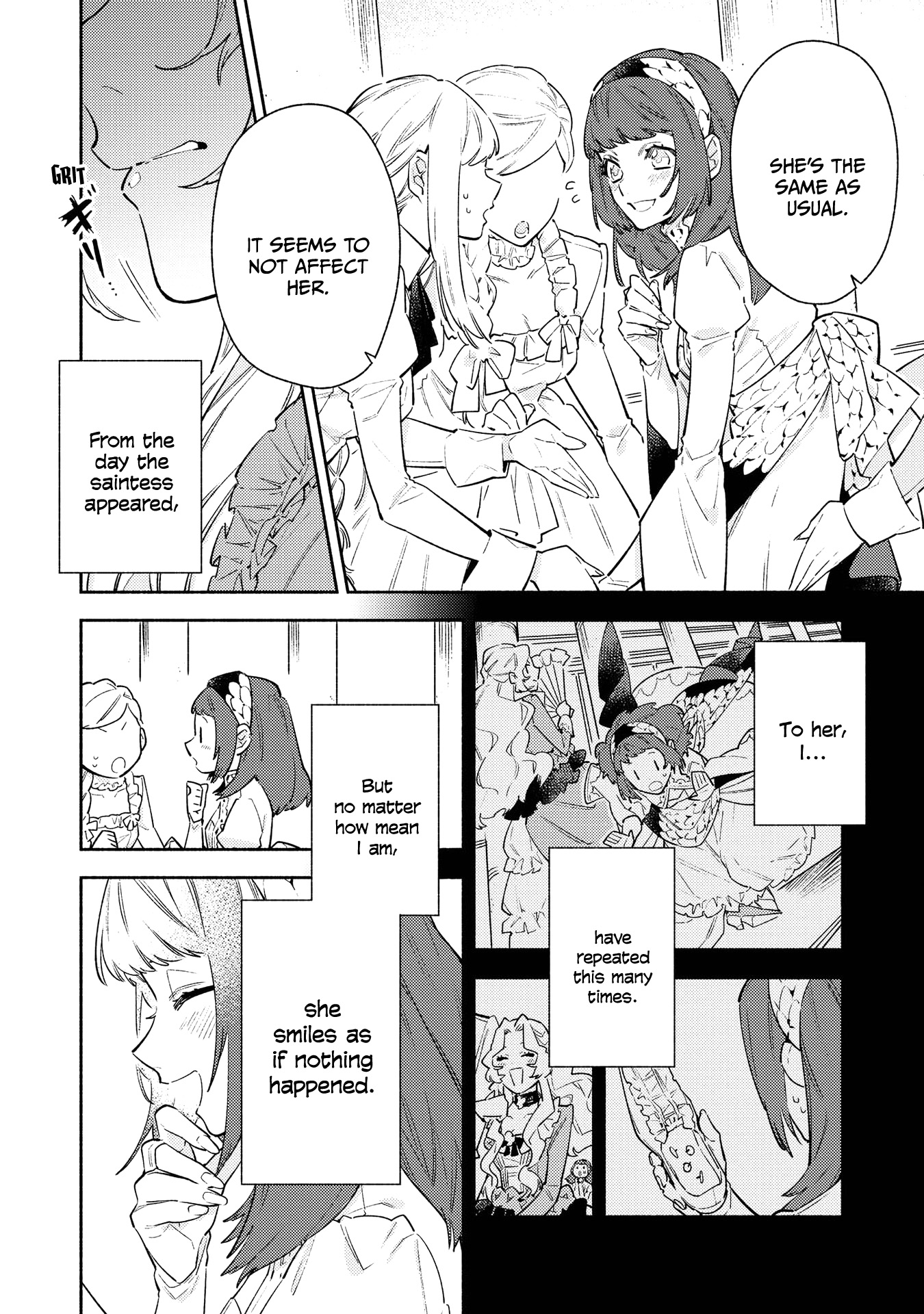 Halaman dari Though I May Be a Villainess, I'll Show You I Can Obtain Happiness! Chapter 6