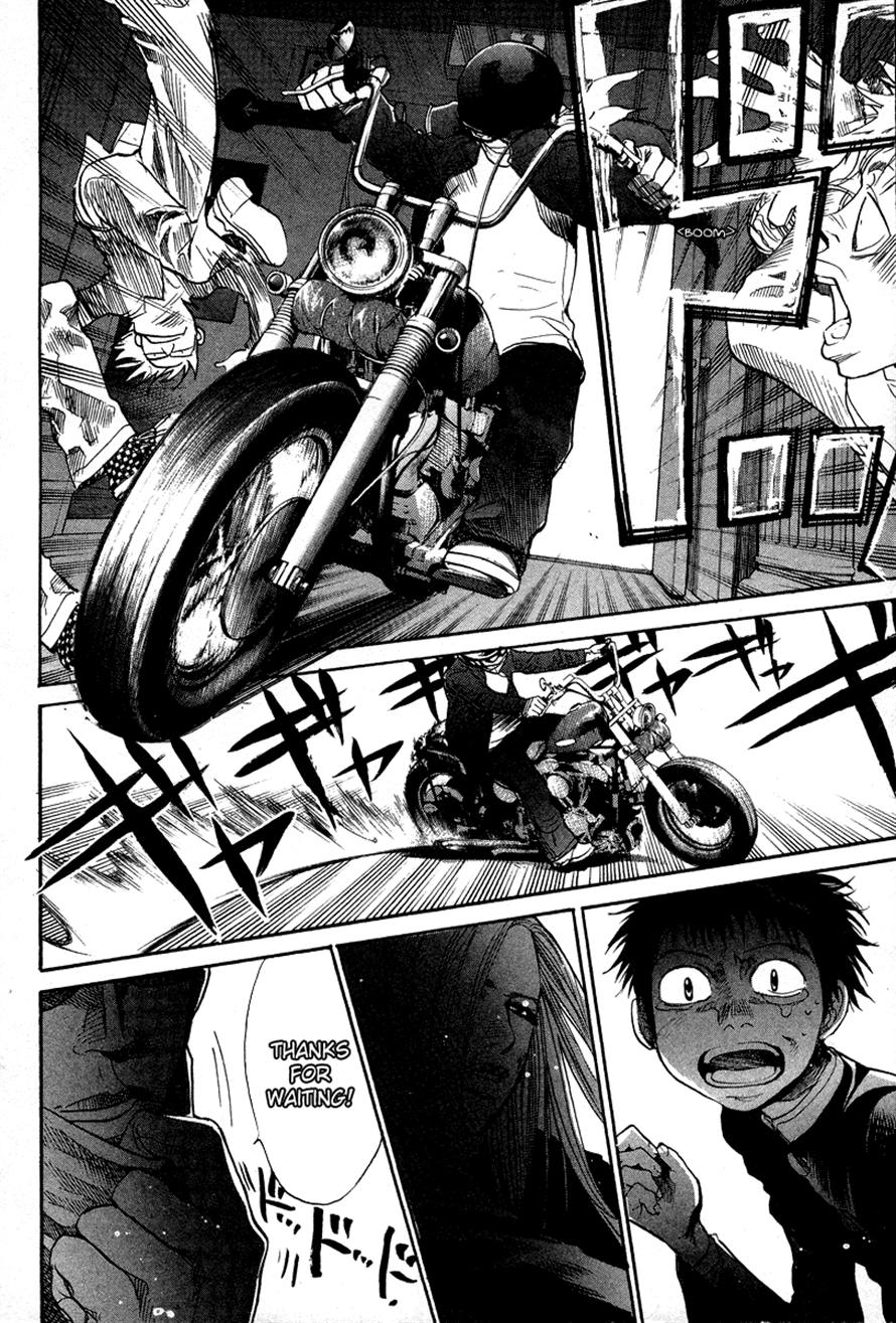 Halaman dari 3.3.7 Byooshi!! Chapter 82