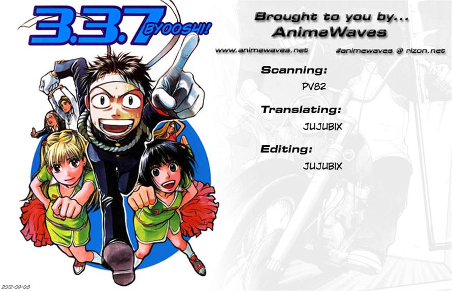 Halaman dari 3.3.7 Byooshi!! Chapter 82