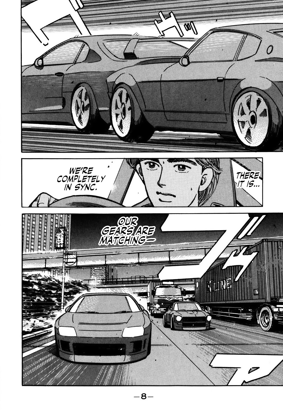 Halaman dari Wangan Midnight Chapter 147