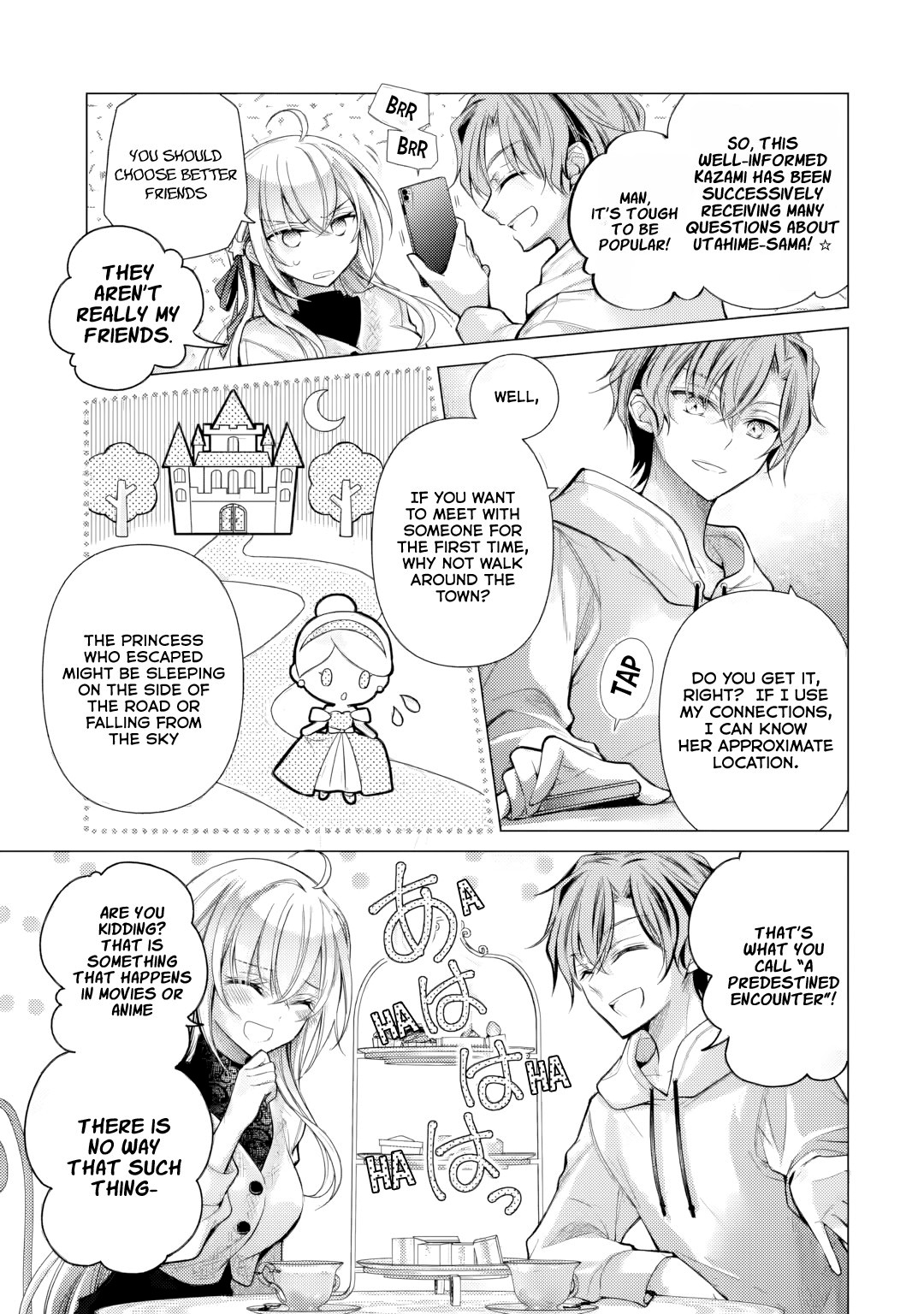 Halaman dari Ore ga Kokuhaku Sarete Kara, Ojou no Yousu ga Okashii Chapter 4