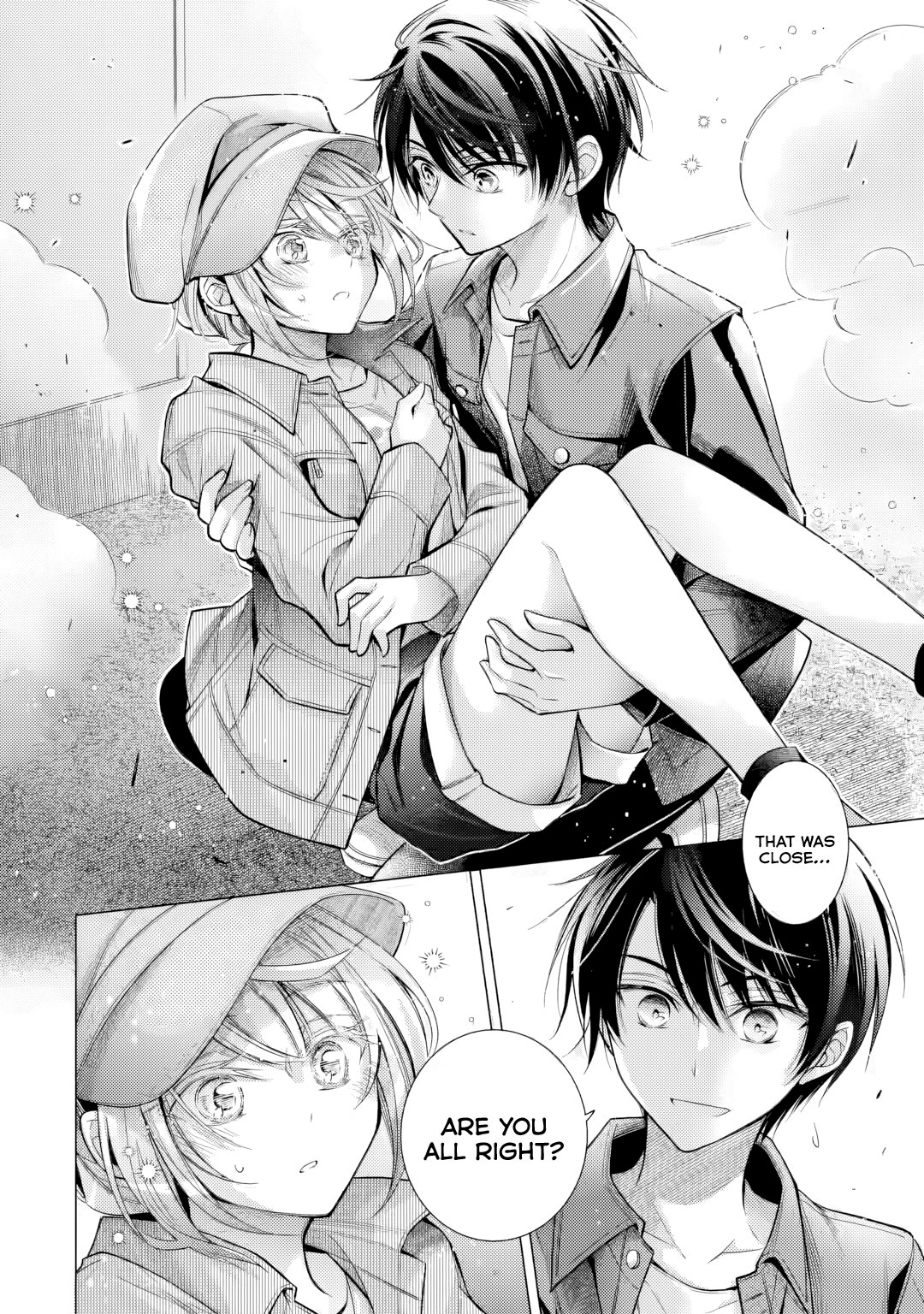 Halaman dari Ore ga Kokuhaku Sarete Kara, Ojou no Yousu ga Okashii Chapter 4