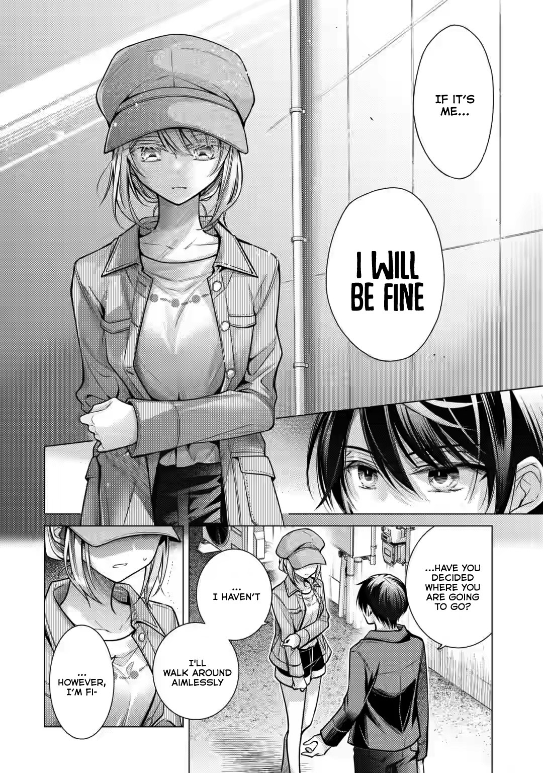 Halaman dari Ore ga Kokuhaku Sarete Kara, Ojou no Yousu ga Okashii Chapter 4