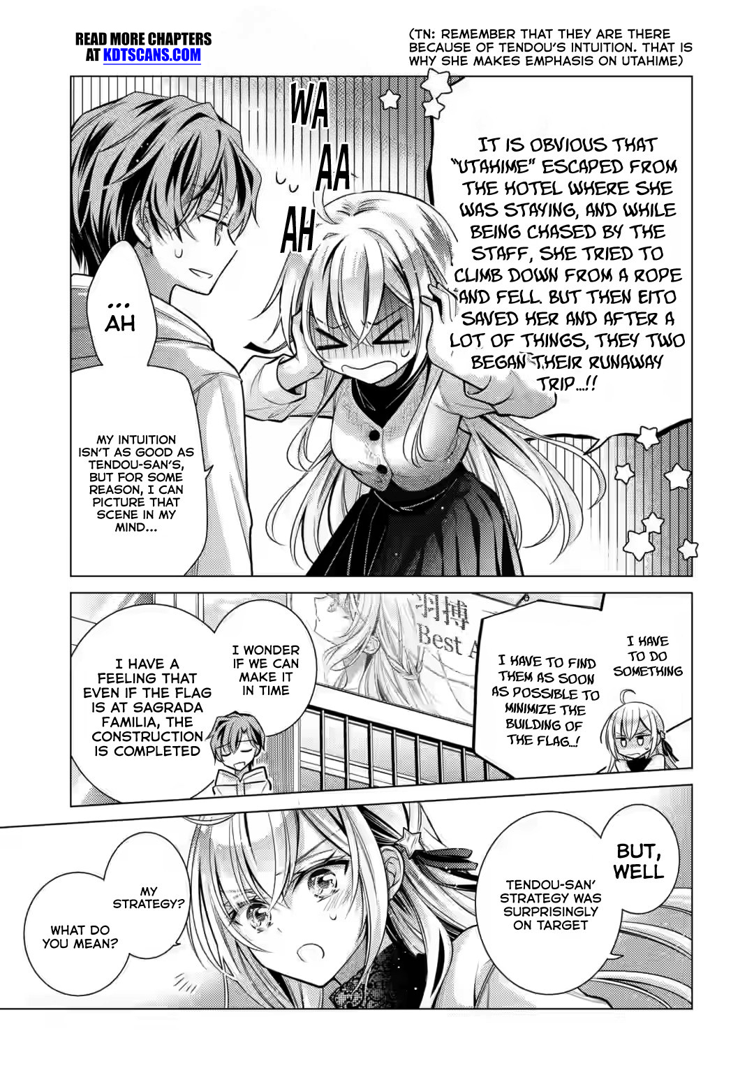 Halaman dari Ore ga Kokuhaku Sarete Kara, Ojou no Yousu ga Okashii Chapter 4
