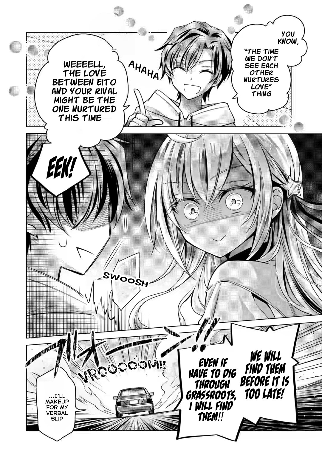 Halaman dari Ore ga Kokuhaku Sarete Kara, Ojou no Yousu ga Okashii Chapter 4