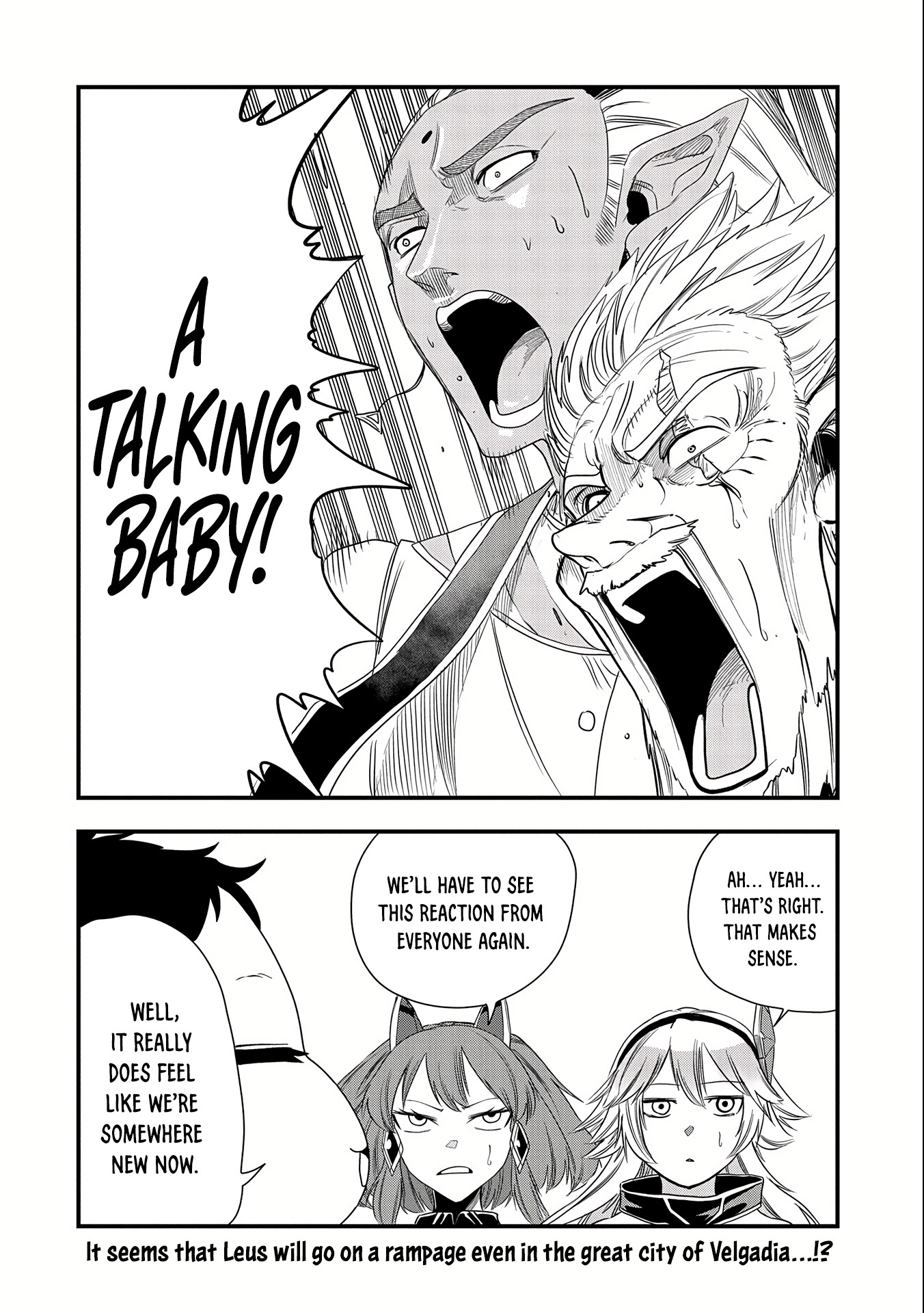 Halaman dari Umareta Chokugo ni Suterareta kedo, Zensei ga Taikensha datta node Yoyuu de Ikitemasu ~Saikyou Akachan Daibousou~ Chapter 23