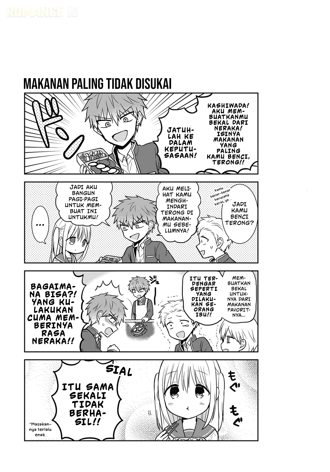 Kao ni Denai Kashiwada-san to Kao ni Deru Oota-kun Chapter 21 - halaman 12