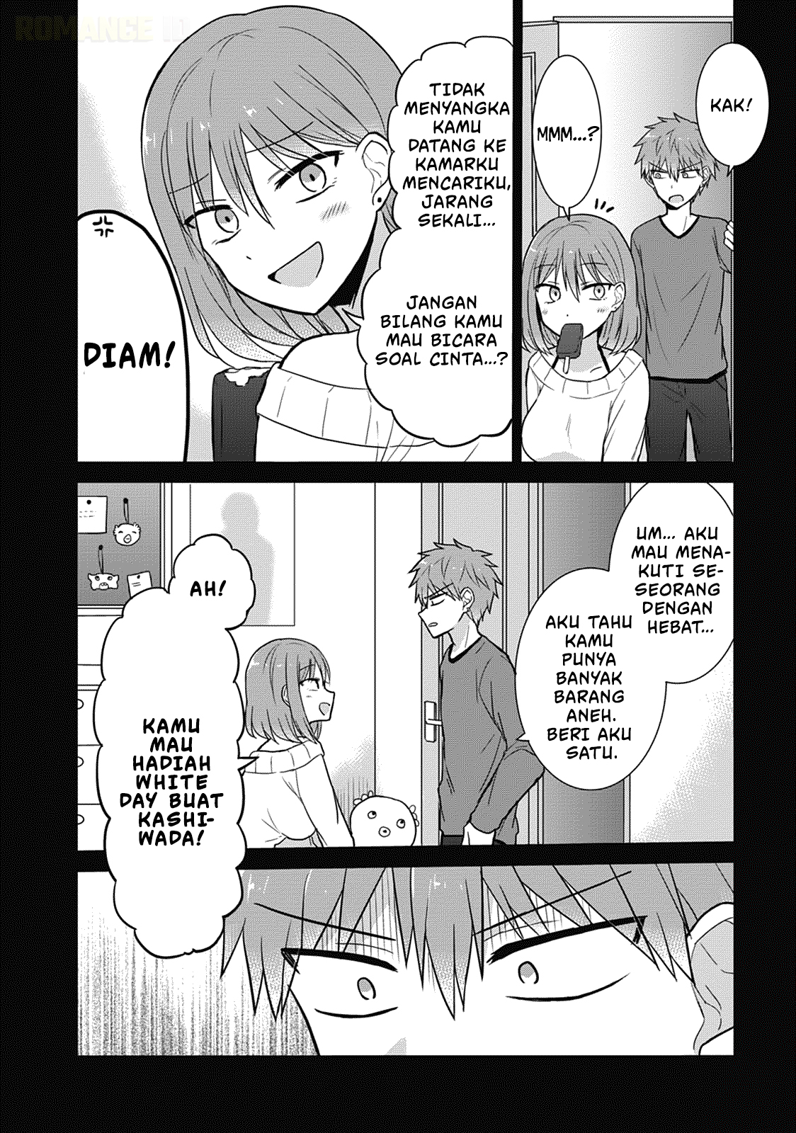 Kao ni Denai Kashiwada-san to Kao ni Deru Oota-kun Chapter 21 - halaman 5