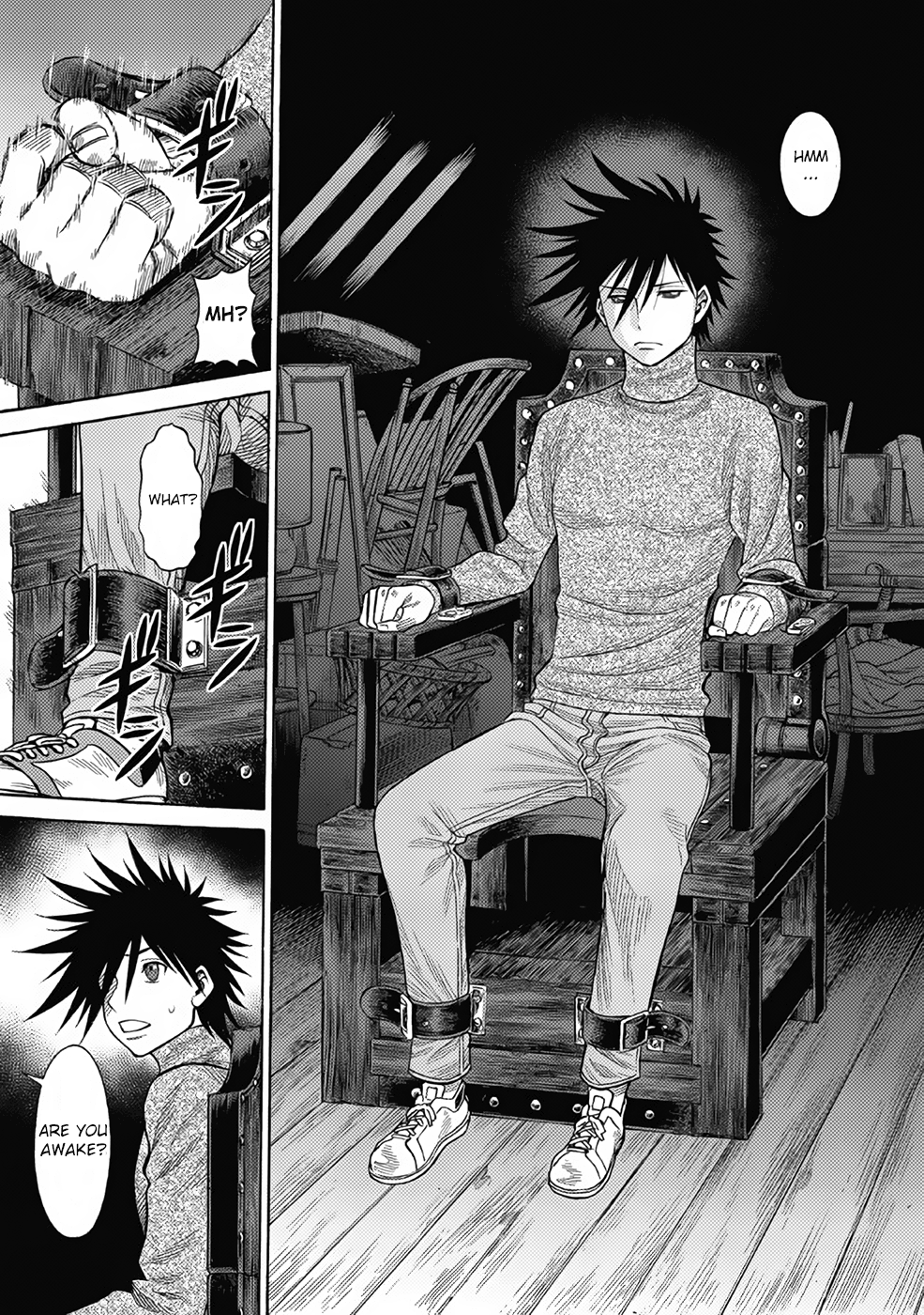 Halaman dari Dance in the Vampire Bund A.S.O. Chapter 18
