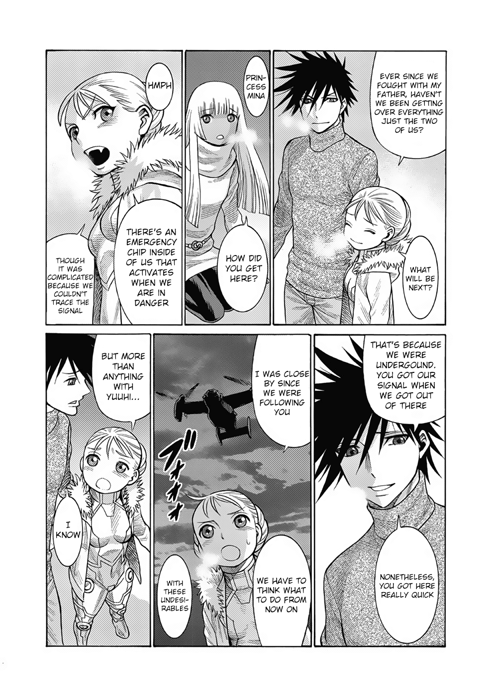 Halaman dari Dance in the Vampire Bund A.S.O. Chapter 18