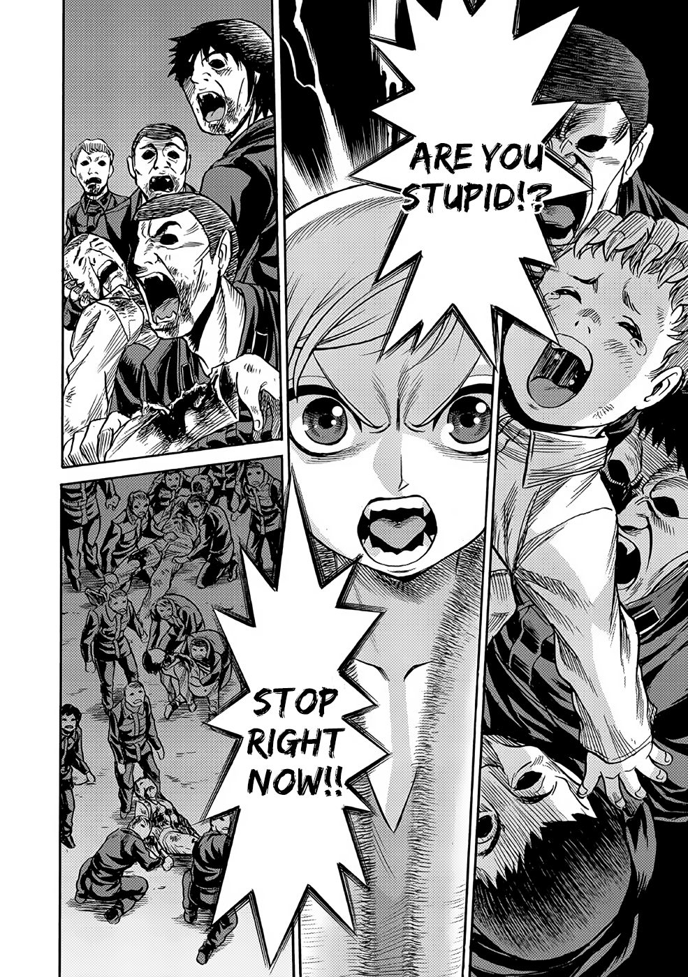 Halaman dari Dance in the Vampire Bund A.S.O. Chapter 27