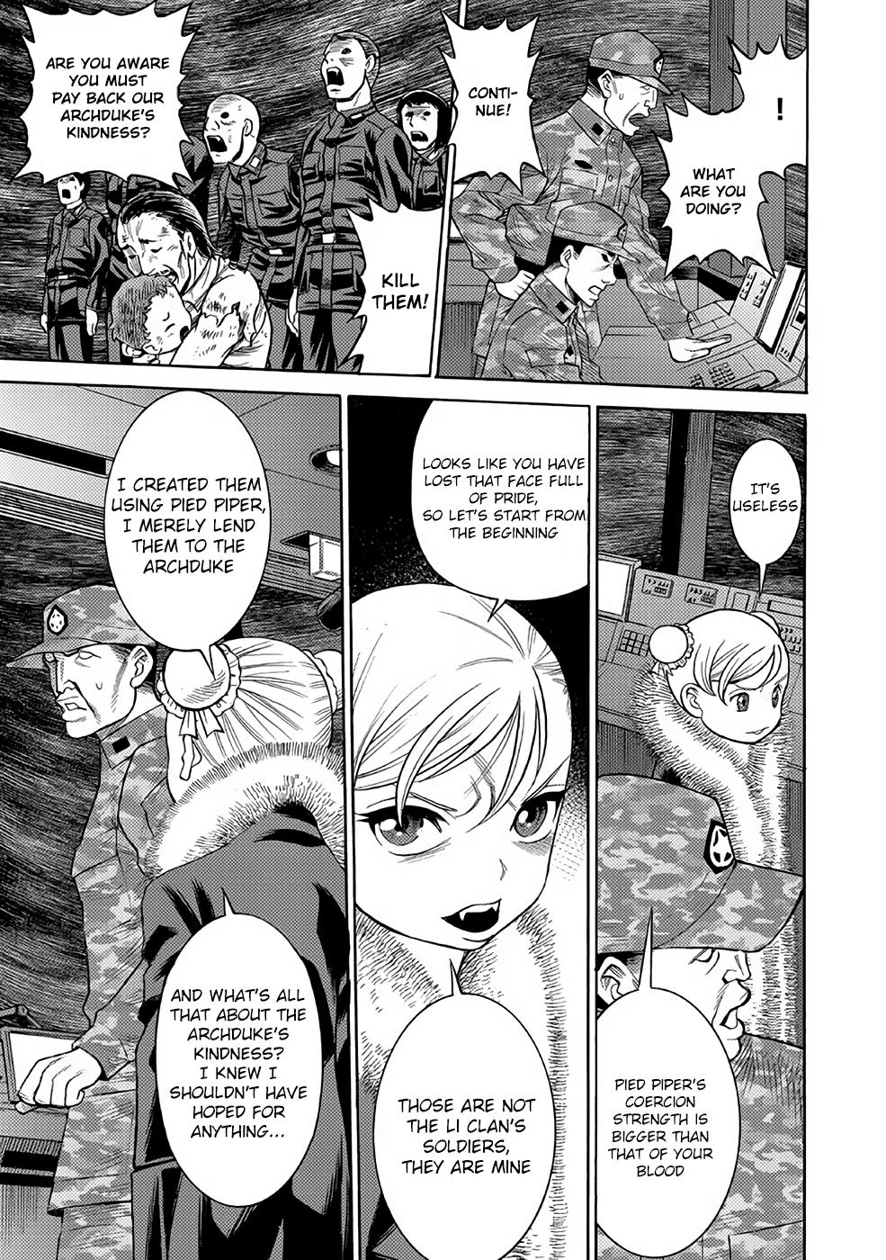 Halaman dari Dance in the Vampire Bund A.S.O. Chapter 27