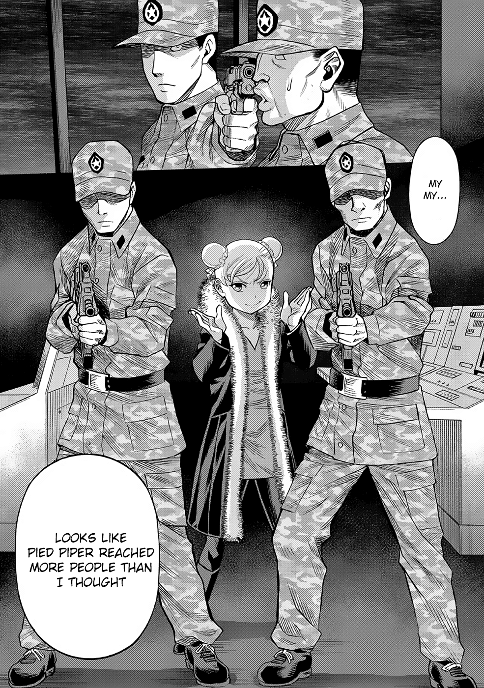 Halaman dari Dance in the Vampire Bund A.S.O. Chapter 27