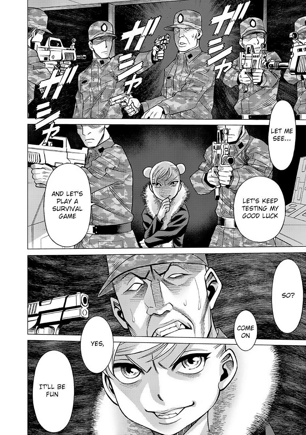 Halaman dari Dance in the Vampire Bund A.S.O. Chapter 27