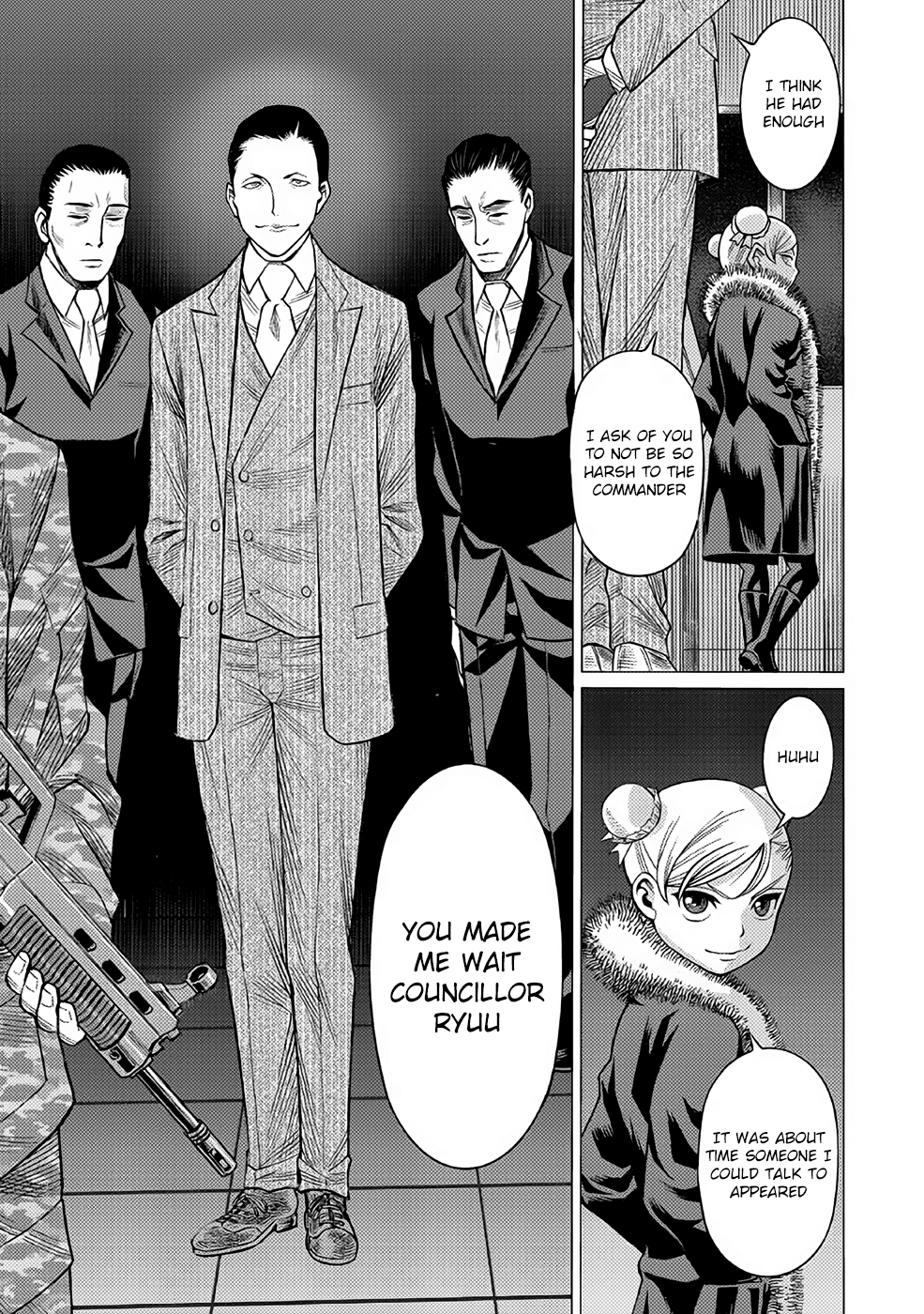 Halaman dari Dance in the Vampire Bund A.S.O. Chapter 27