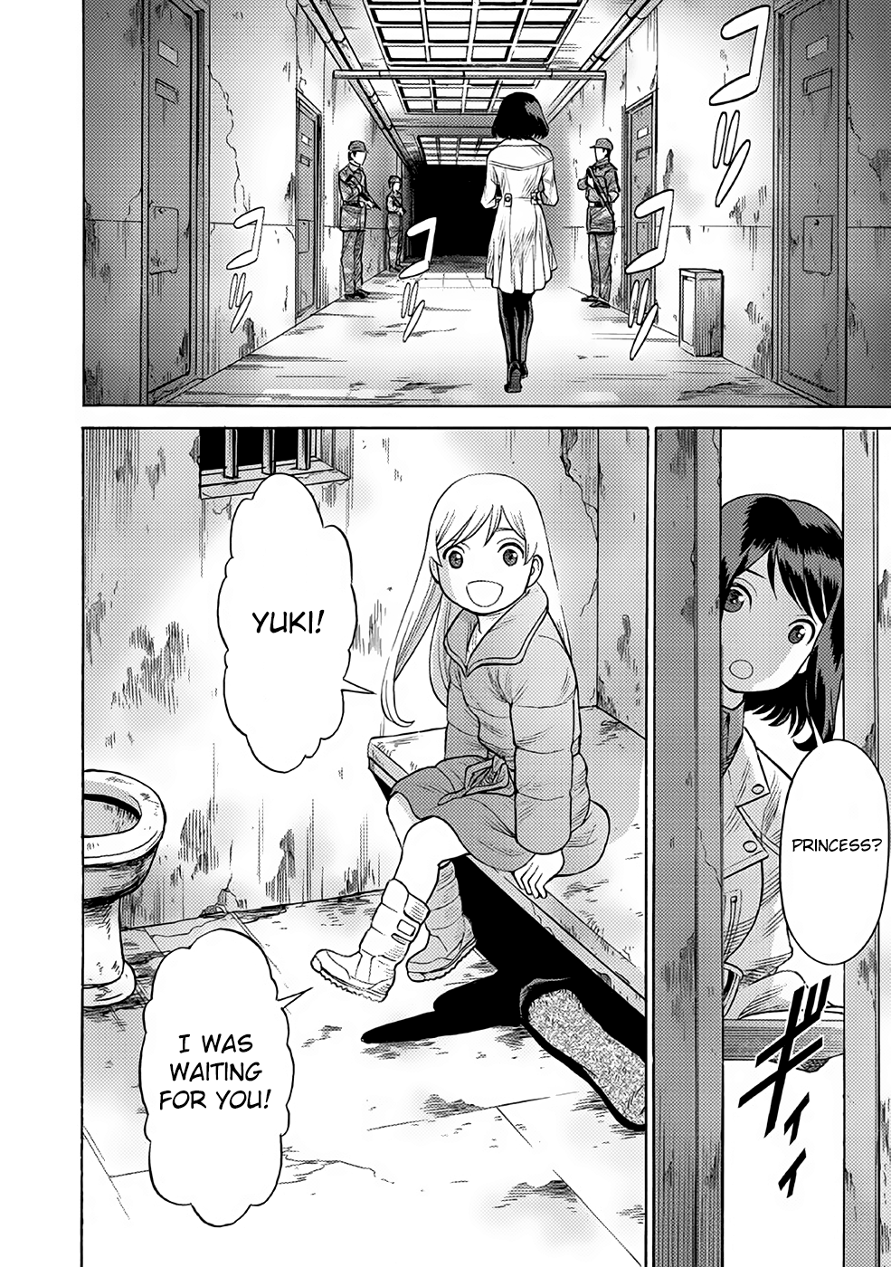 Halaman dari Dance in the Vampire Bund A.S.O. Chapter 27