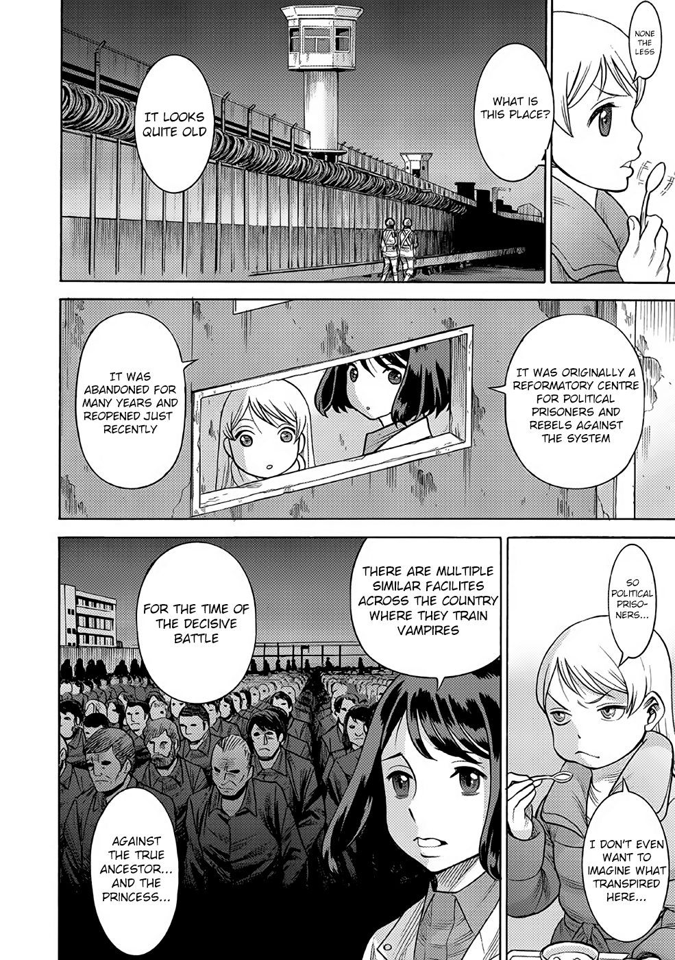 Halaman dari Dance in the Vampire Bund A.S.O. Chapter 27
