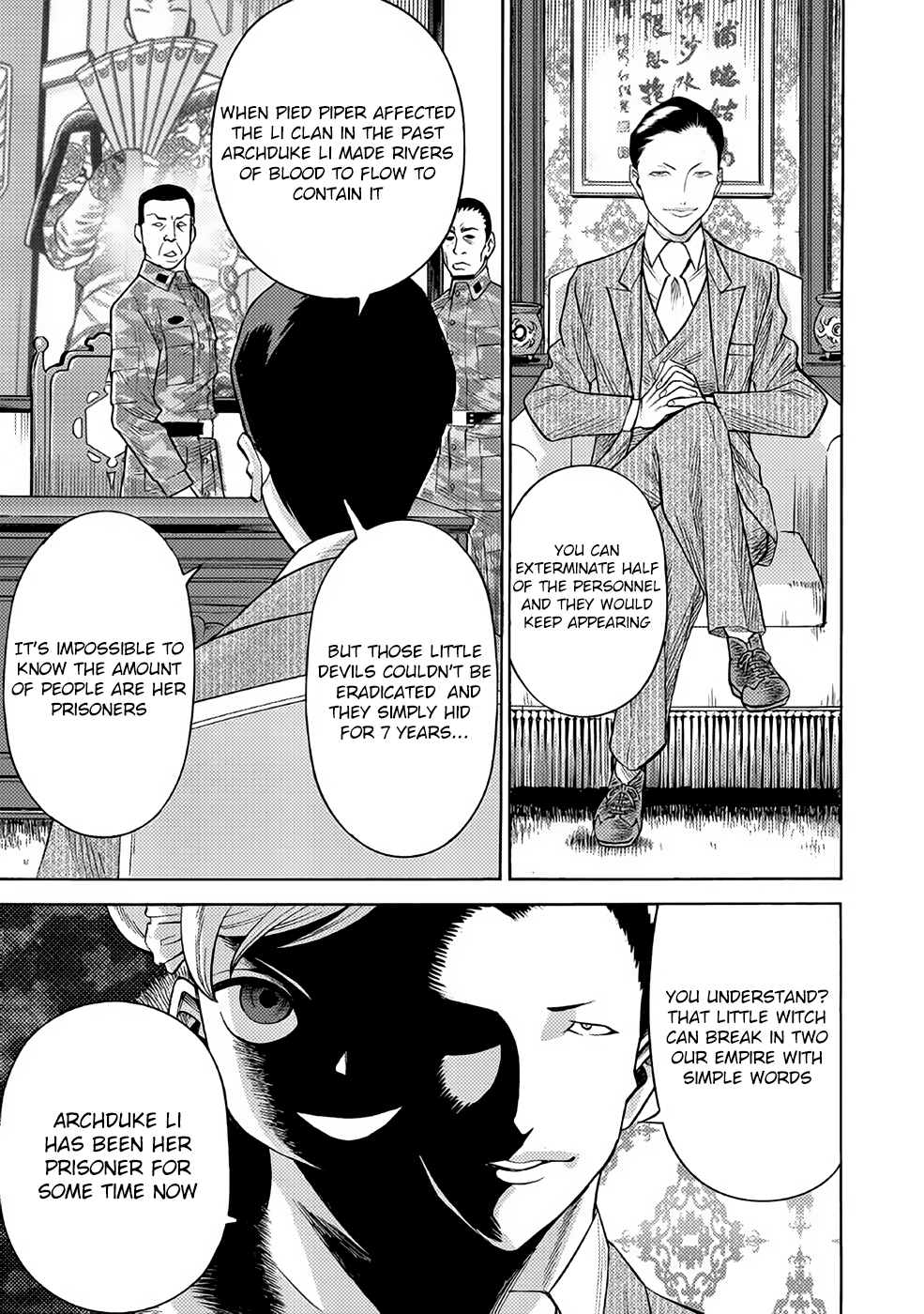 Halaman dari Dance in the Vampire Bund A.S.O. Chapter 27