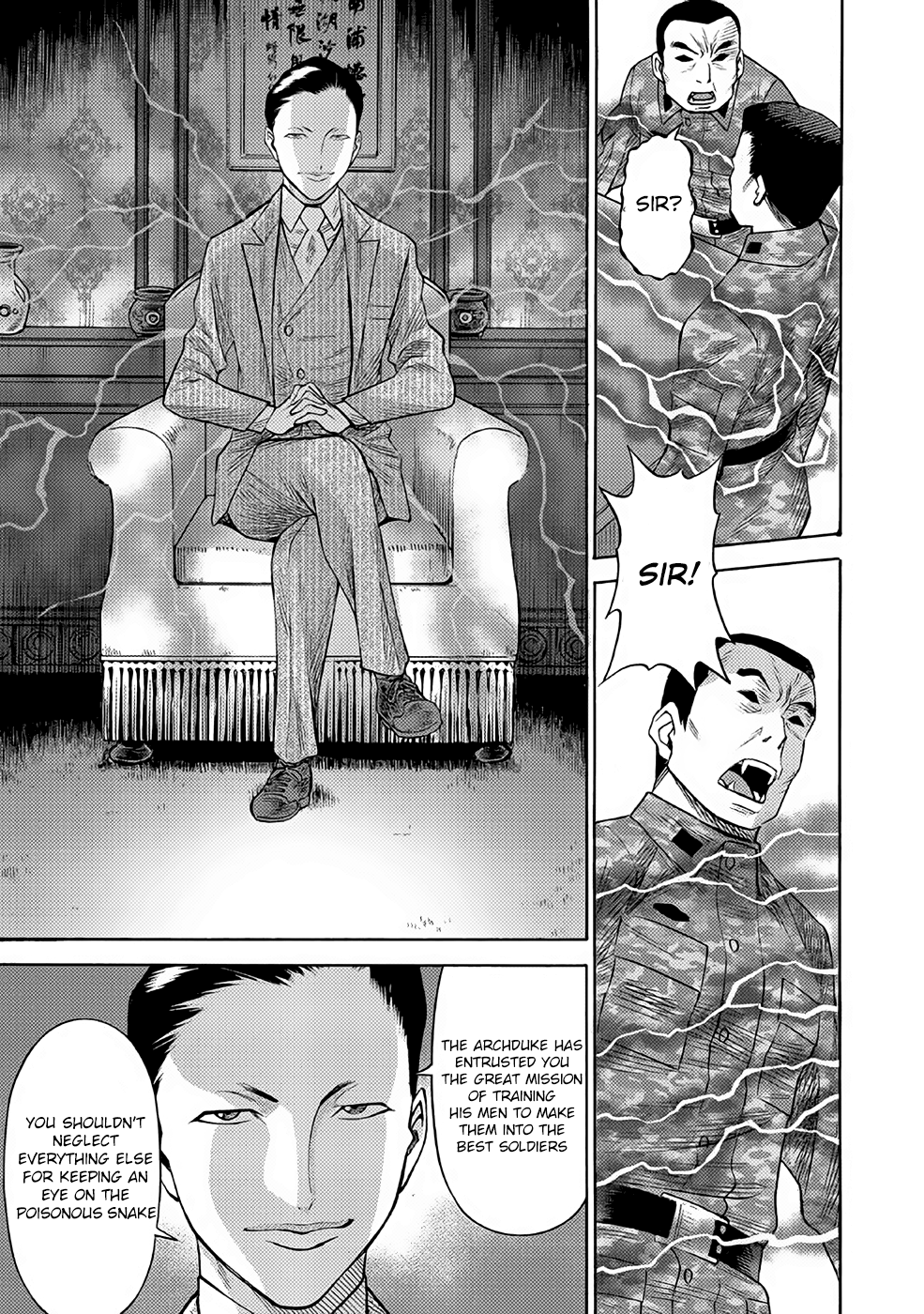 Halaman dari Dance in the Vampire Bund A.S.O. Chapter 27