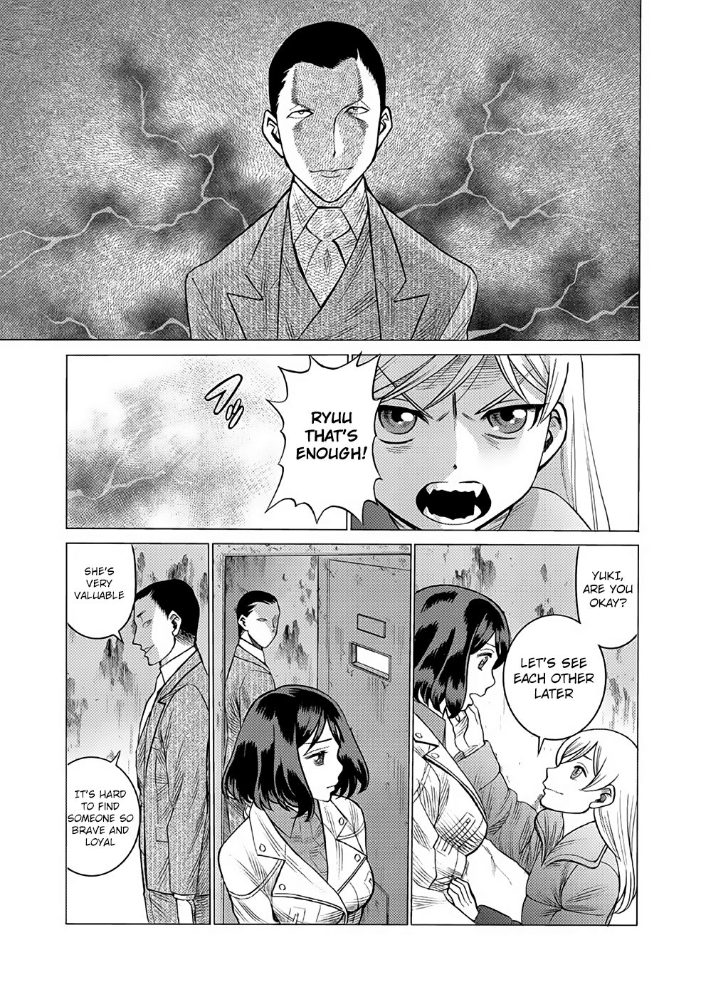 Halaman dari Dance in the Vampire Bund A.S.O. Chapter 27
