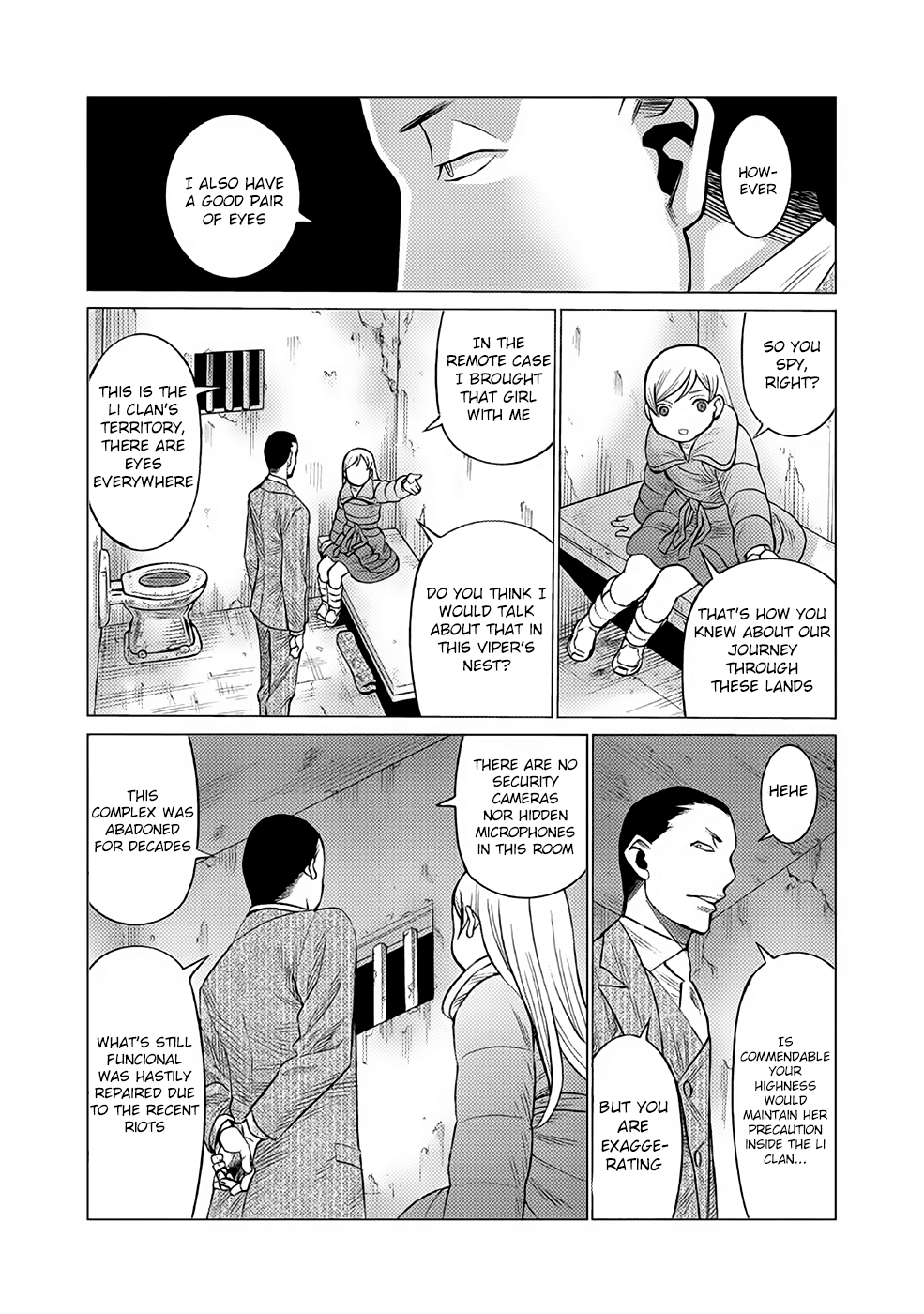 Halaman dari Dance in the Vampire Bund A.S.O. Chapter 27