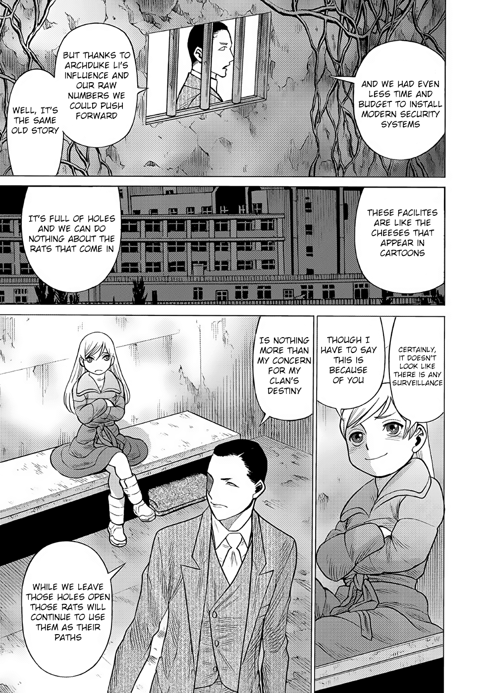 Halaman dari Dance in the Vampire Bund A.S.O. Chapter 27