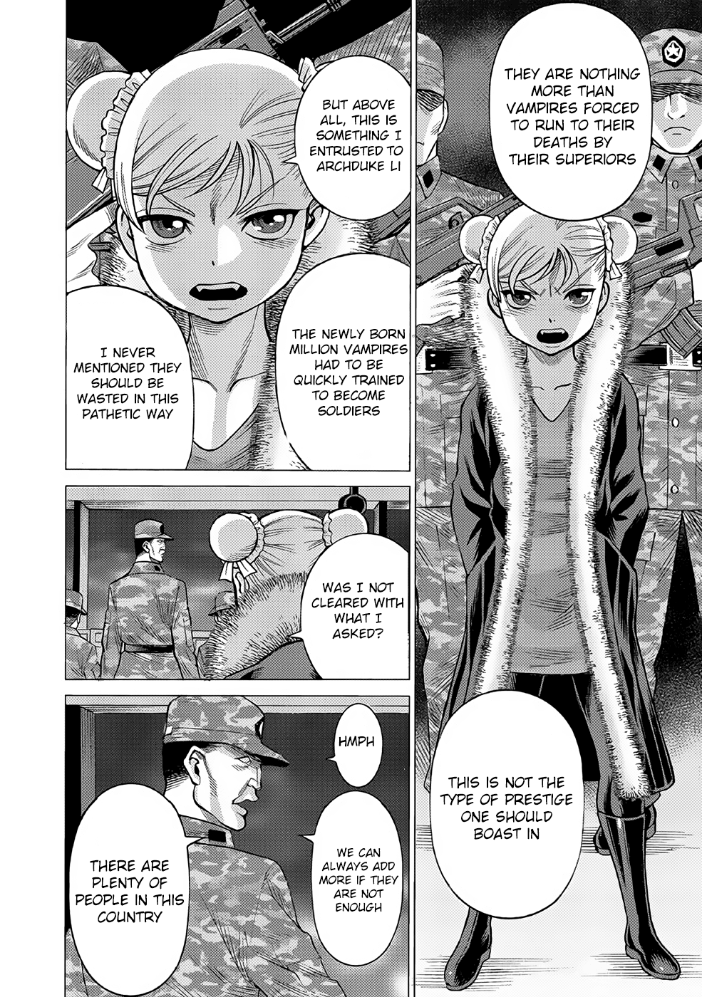 Halaman dari Dance in the Vampire Bund A.S.O. Chapter 27