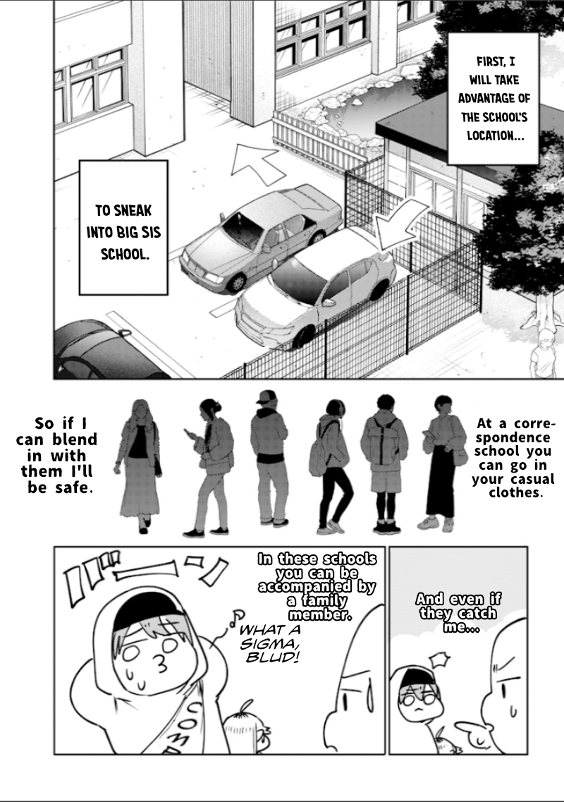 Halaman dari Namaiki na Gal Ane wo Wakaraseru Hanashi Chapter 26