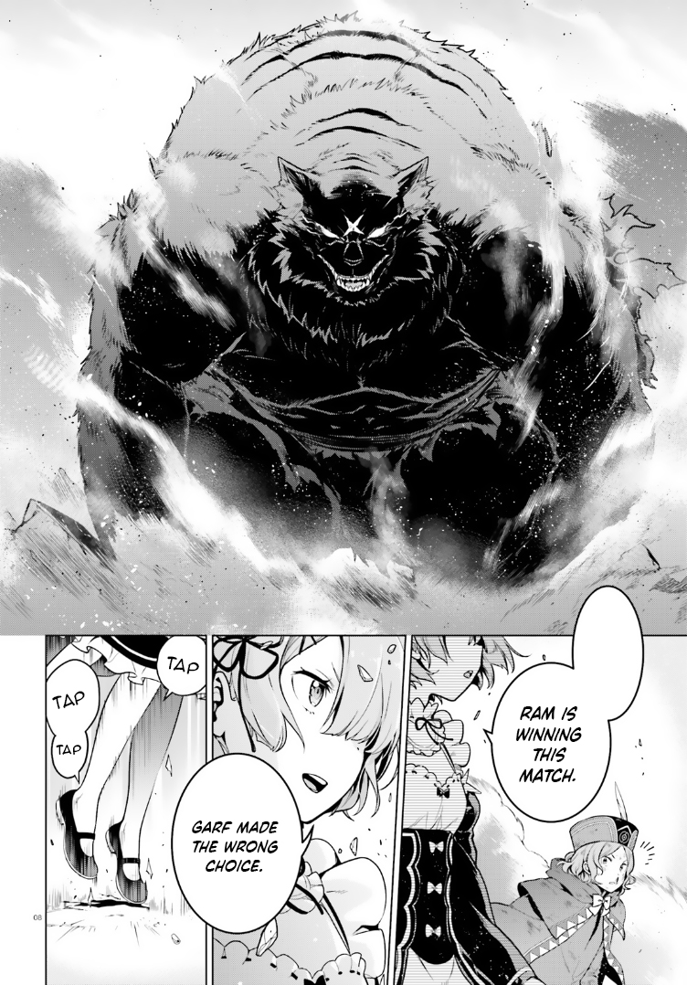 Halaman dari Re:Zero kara Hajimeru Isekai Seikatsu: Dai 4-shou—Seiiki to Gouyoku no Majo Chapter 46