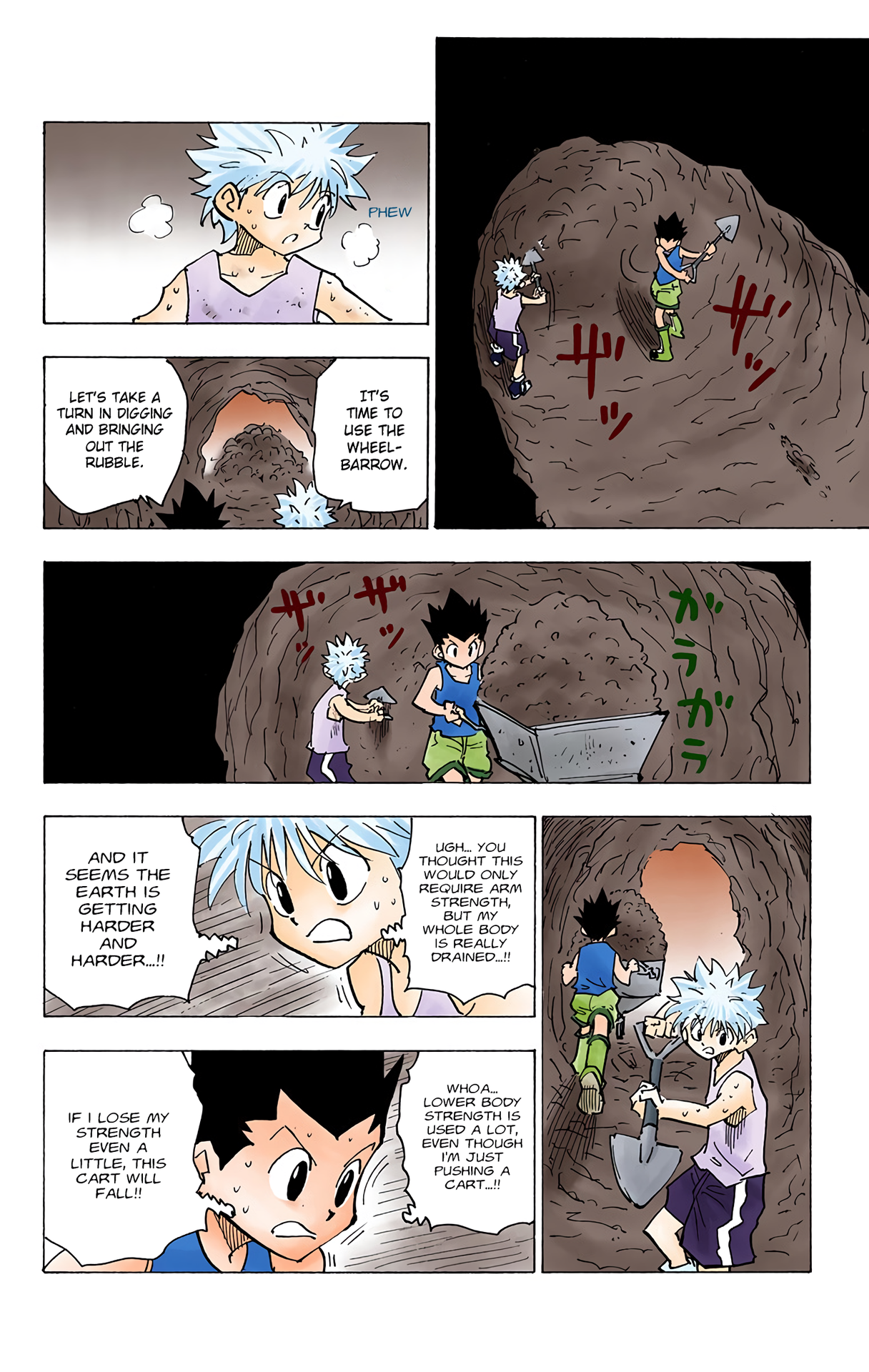 Halaman dari HUNTER x HUNTER (Official Colored) Chapter 140