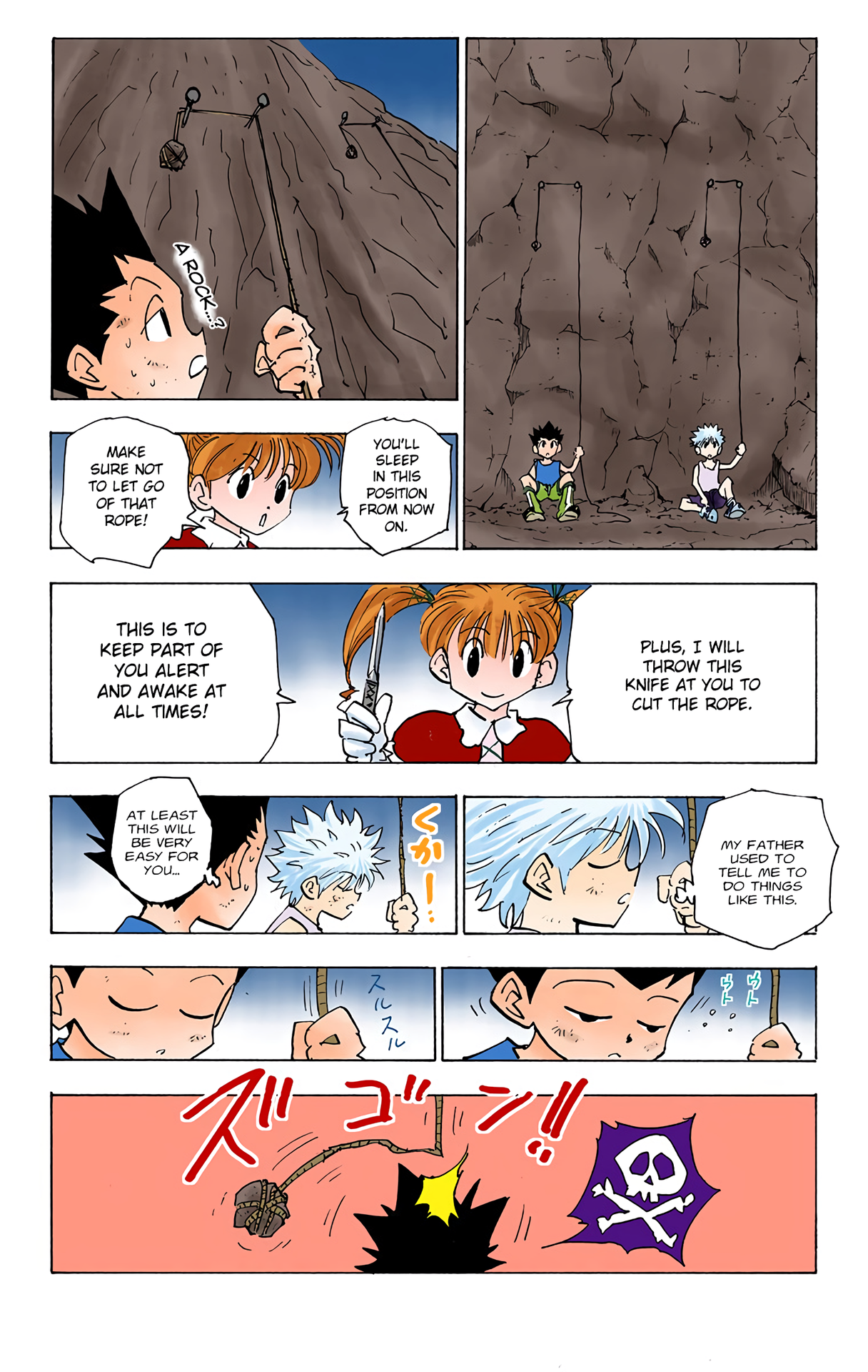 Halaman dari HUNTER x HUNTER (Official Colored) Chapter 140