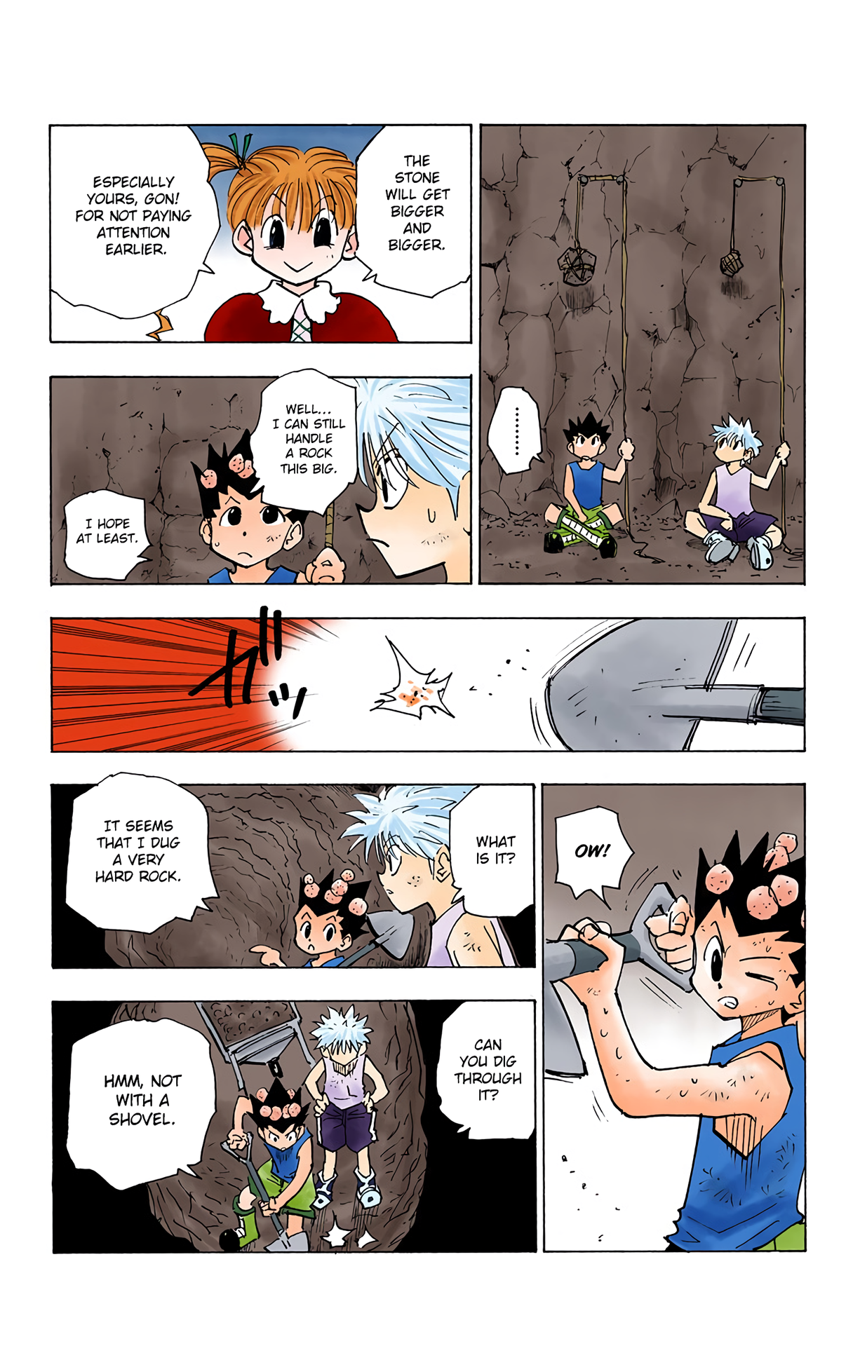 Halaman dari HUNTER x HUNTER (Official Colored) Chapter 140